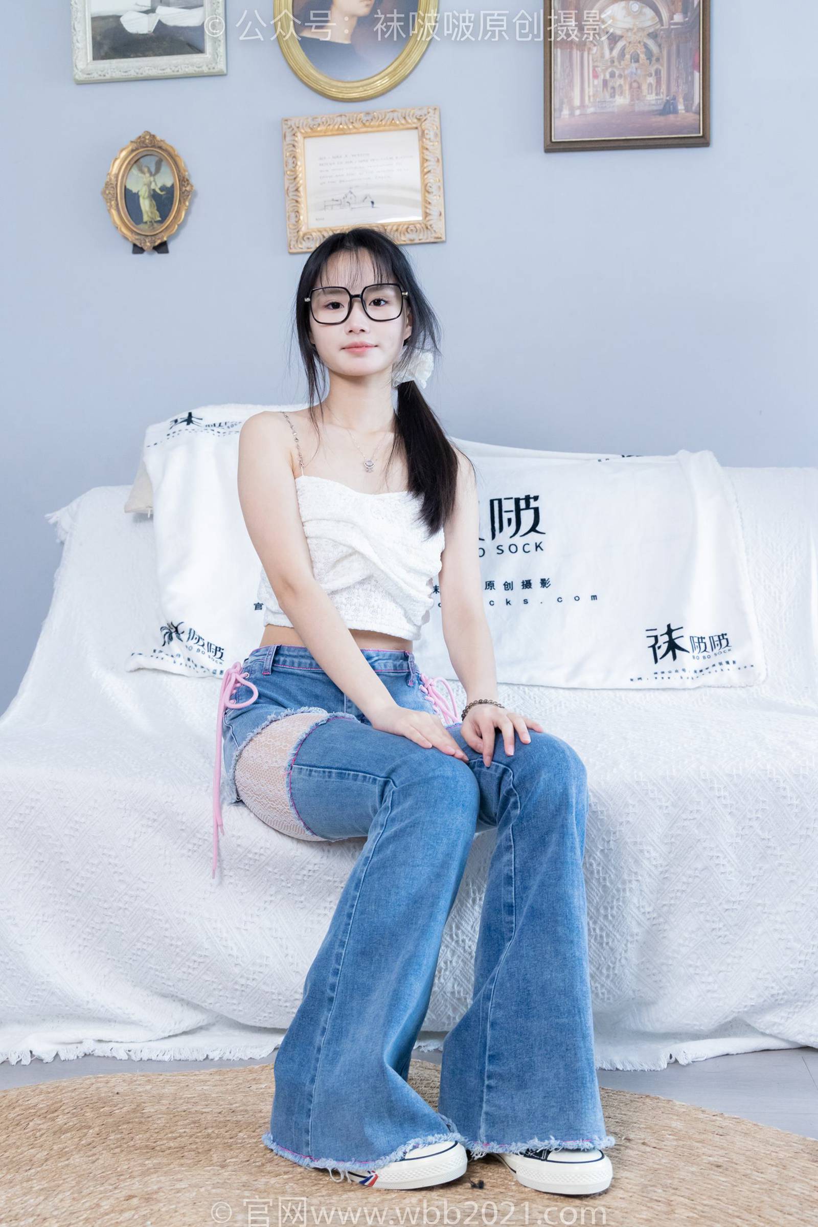 图片[2]-[BoBoSocks袜啵啵]NO.272 小甜豆-长靴、高跟鞋、厚白丝[140P/1V/6.45GB]-美图