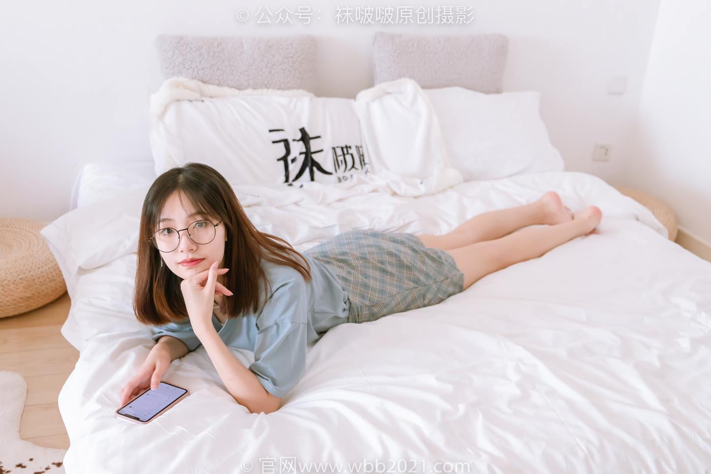 图片[1]-[BoBoSocks袜啵啵]NO.239 小甜豆-棉拖鞋、灰丝、裸足[140P/1V/5.22GB]-美图