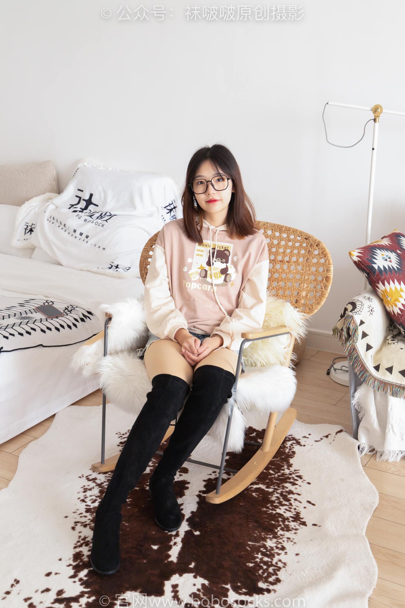 图片[2]-[BoBoSocks袜啵啵]NO.218 小甜豆-长靴、厚肉丝[140P/1V/4.97GB]-美图