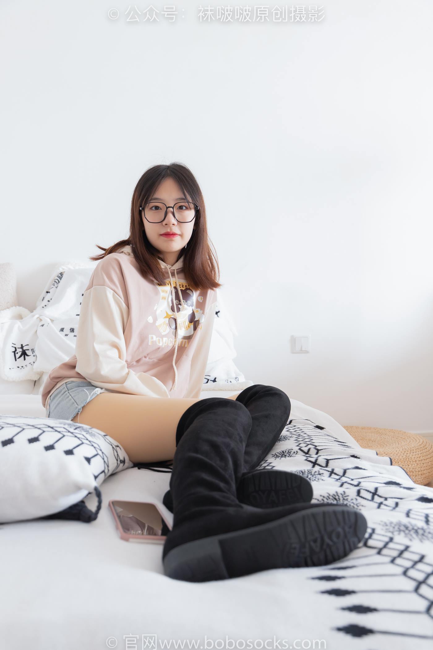 图片[4]-[BoBoSocks袜啵啵]NO.218 小甜豆-长靴、厚肉丝[140P/1V/4.97GB]-美图