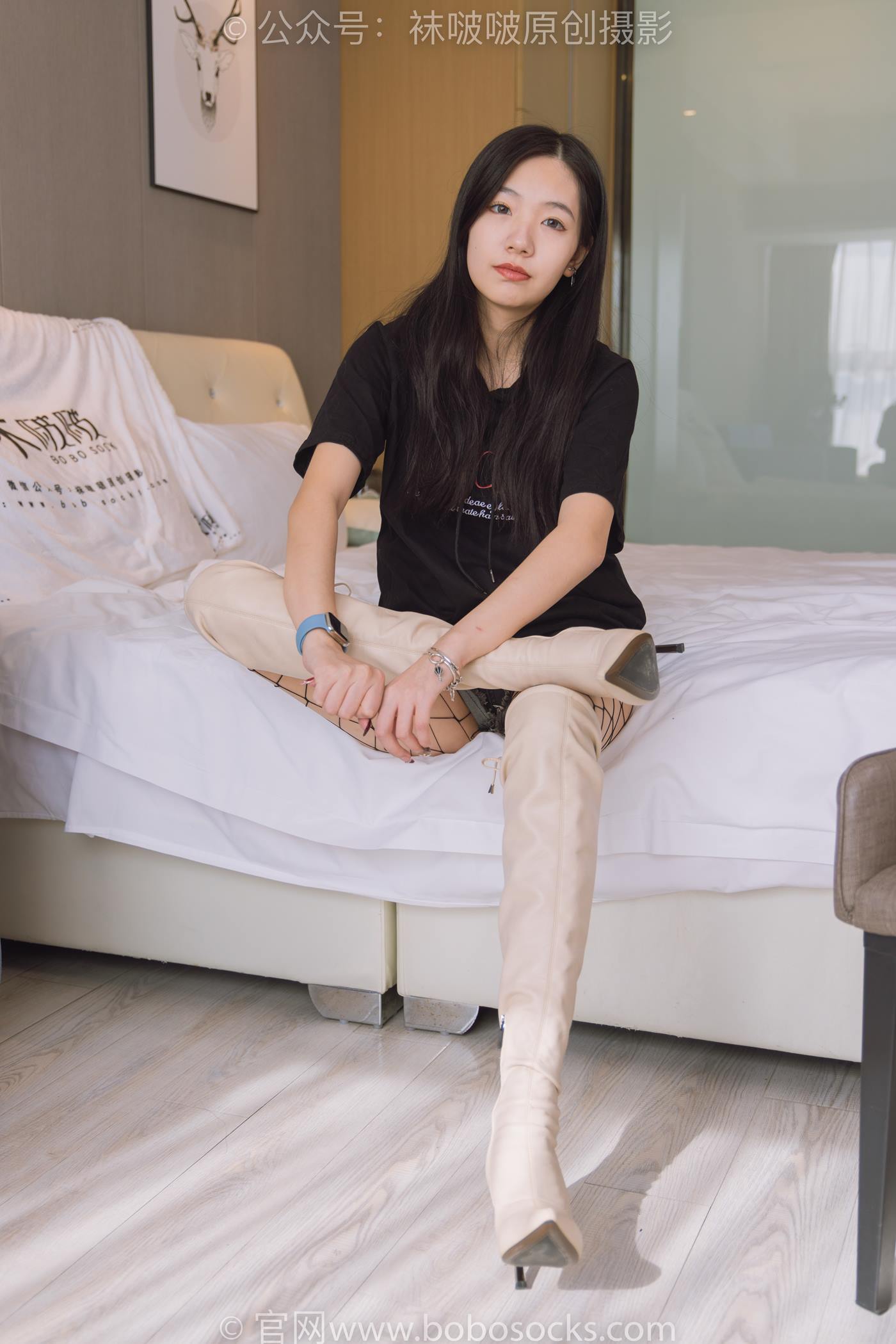 图片[3]-[BoBoSocks袜啵啵]NO.203 三双靴子、黑丝、往袜[144P/1V/5.84GB]-美图