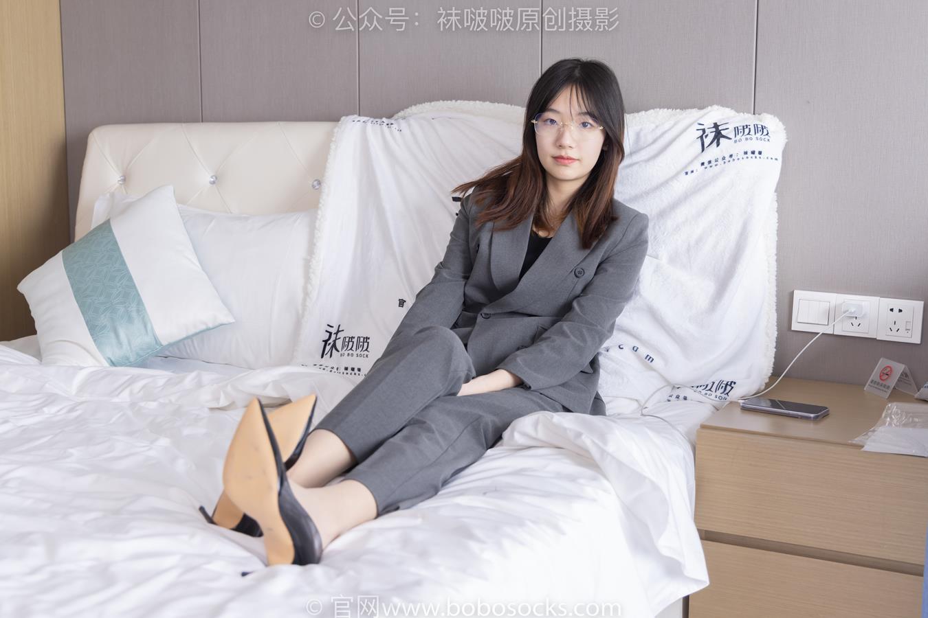 图片[3]-[BoBoSocks袜啵啵]NO.172 小甜豆-高跟鞋、肉丝、ol风[139P/1V/5.63GB]-美图