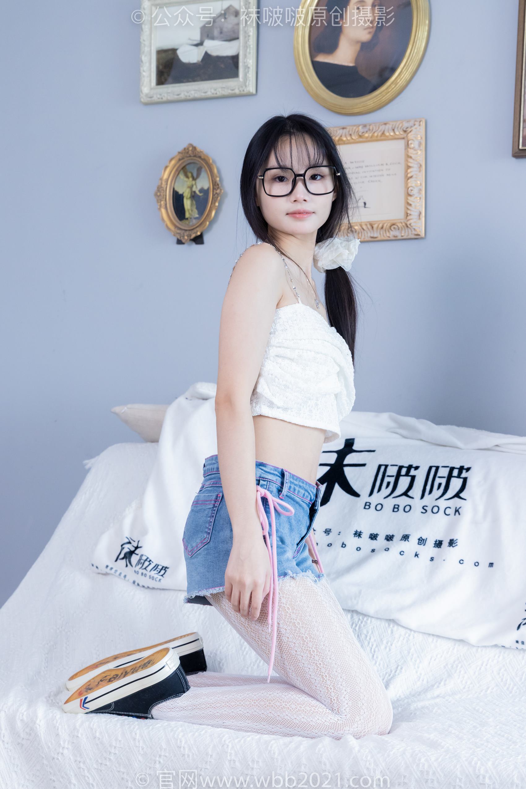 图片[1]-[BoBoSocks袜啵啵]NO.173 稚予-高跟鞋、板鞋、白丝、肉丝、白棉袜[149P/1V/5.58GB]-美图