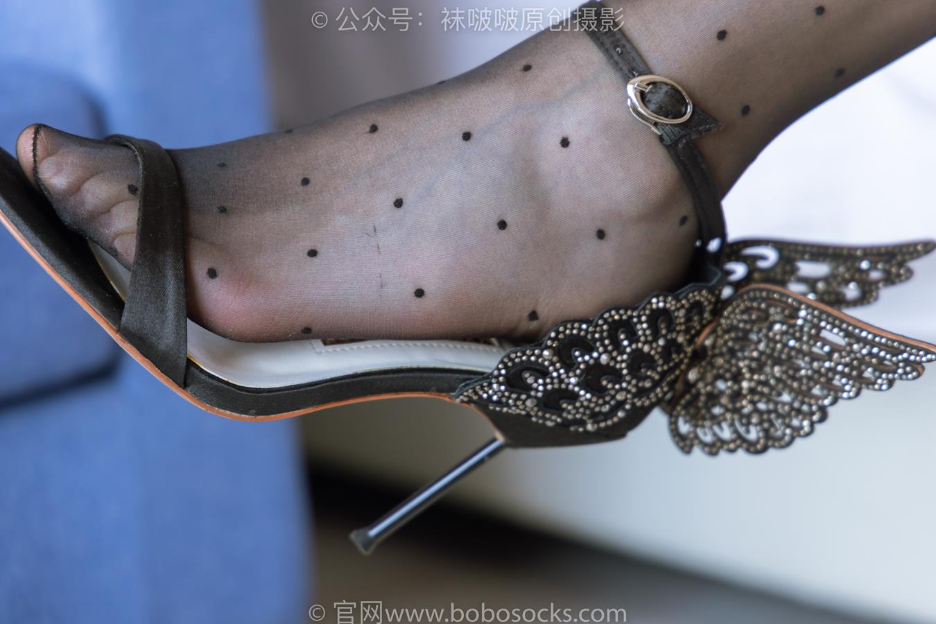 图片[2]-[BoBoSocks袜啵啵]NO.175 小甜豆-高跟鞋、黑丝 脚尖透明款[140P/1V/5.83GB]-美图