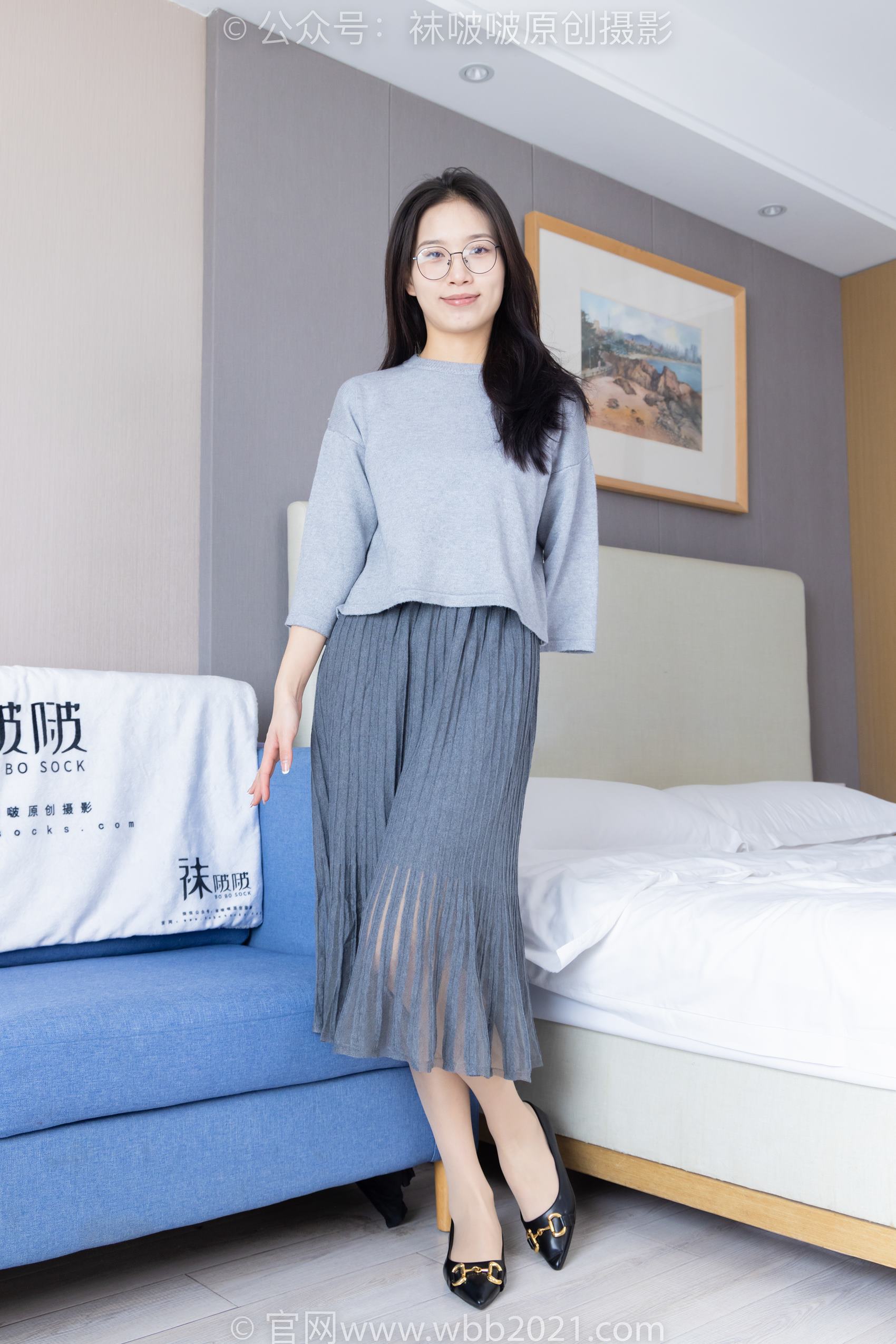 图片[2]-[BoBoSocks袜啵啵]NO.179 小甜豆-OL至服、高跟鞋、黑丝、撕丝袜剧情[140P/1V/6.49GB]-美图