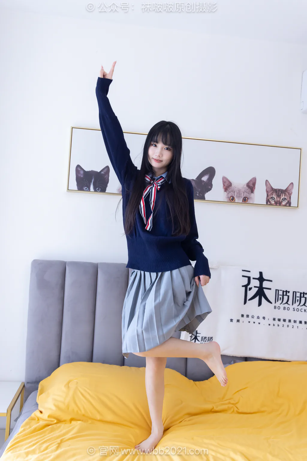 [BoBoSocks袜啵啵]NO.635 甜甜圈-板鞋、白棉袜、裸足、学苑风[186P/1V/6.38GB]-美图