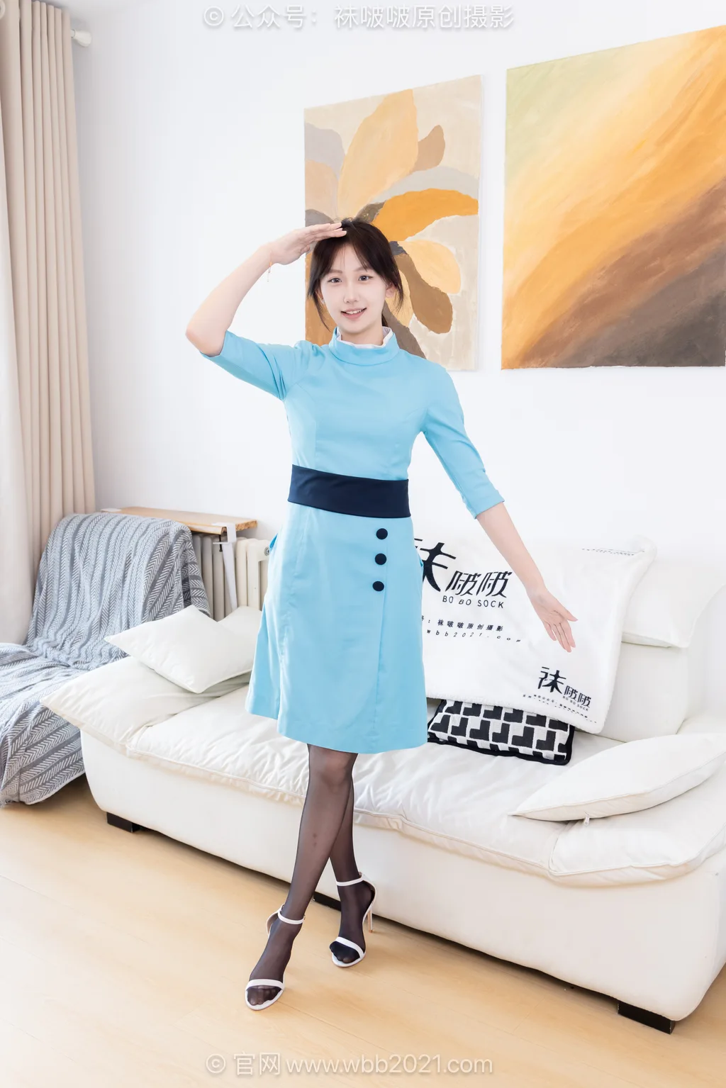 图片[2]-[BoBoSocks袜啵啵]NO.624 香菜-高跟鞋、高跟凉鞋、平底皮鞋、薄黑丝、短肉丝、空姐至服[182P/1V/6.99GB]-美图