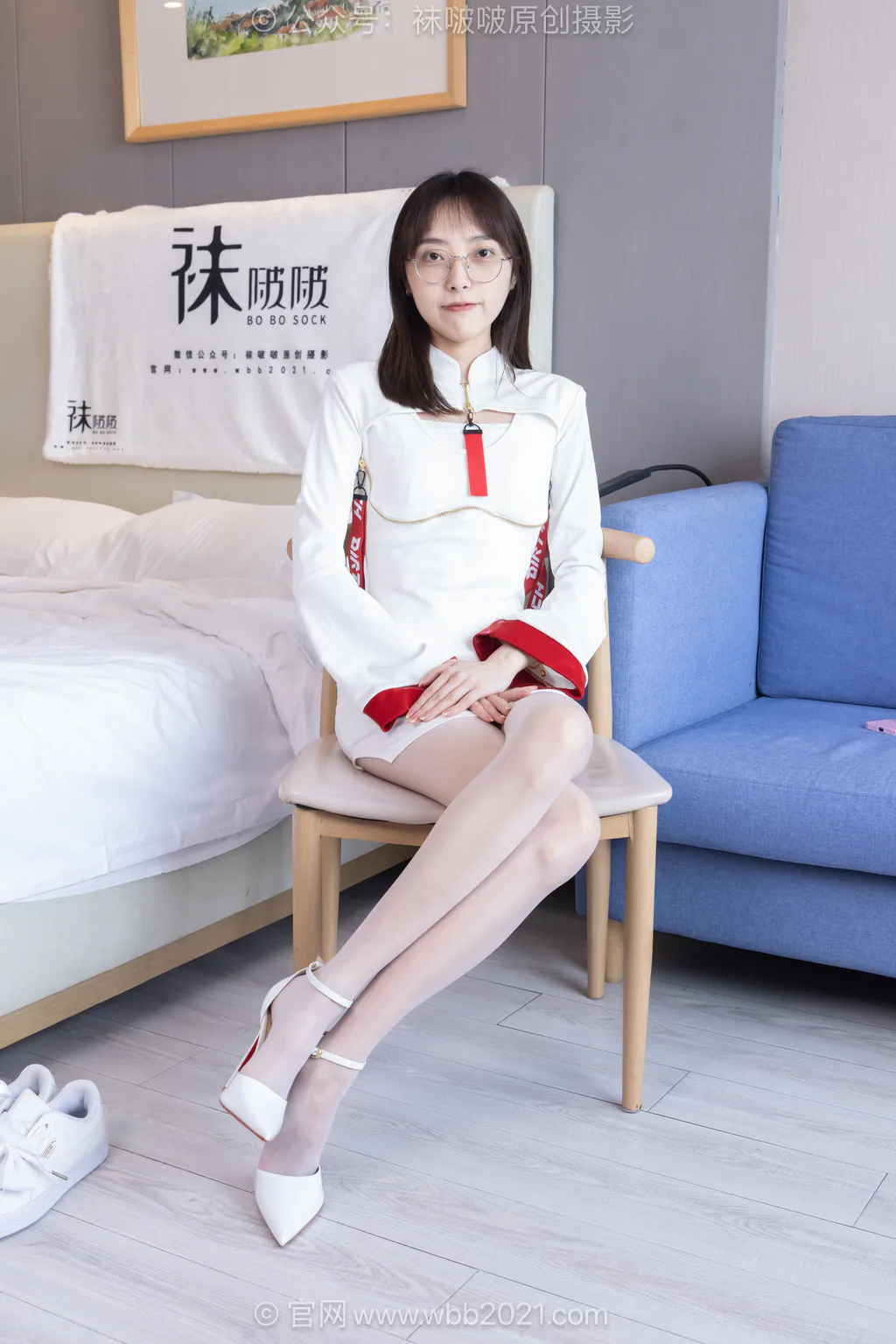 图片[2]-[BoBoSocks袜啵啵]NO.627 稚予-高跟鞋、板鞋、油亮薄白丝[145P/1V/5.86GB]-美图