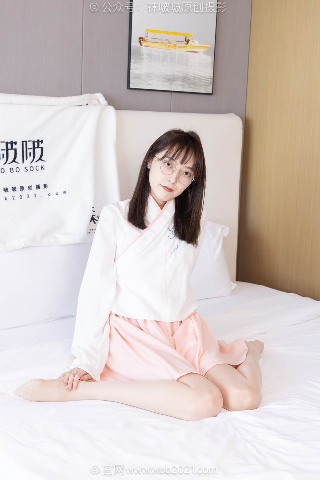 图片[4]-[BoBoSocks袜啵啵]NO.595 稚予-皮鞋、平底布鞋、薄肉丝、薄白丝[155P/1V/7.16GB]-美图