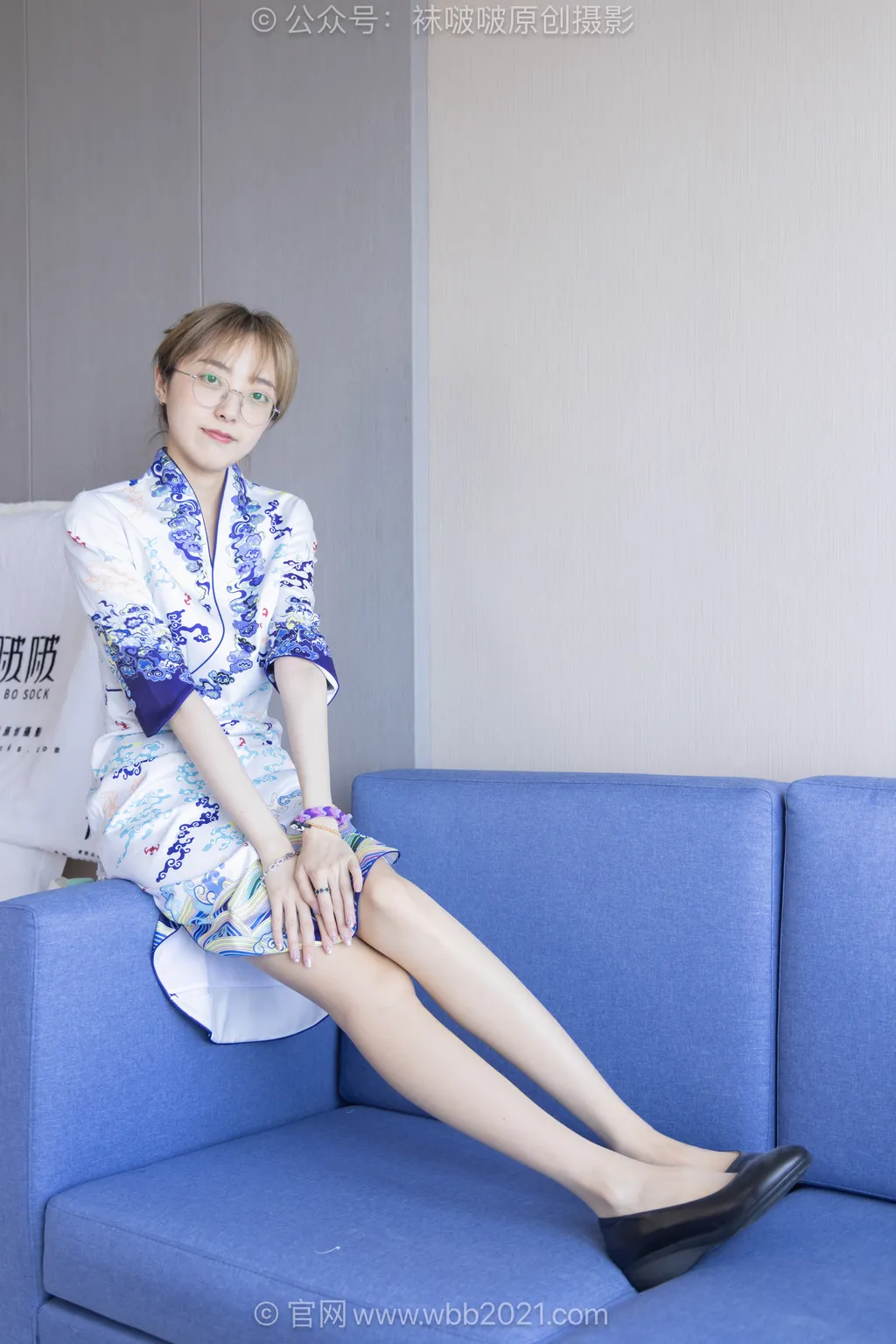 图片[3]-[BoBoSocks袜啵啵]NO.604 稚予-皮鞋、薄肉丝、空姐旗袍至服[145P/1V/5.83GB]-美图