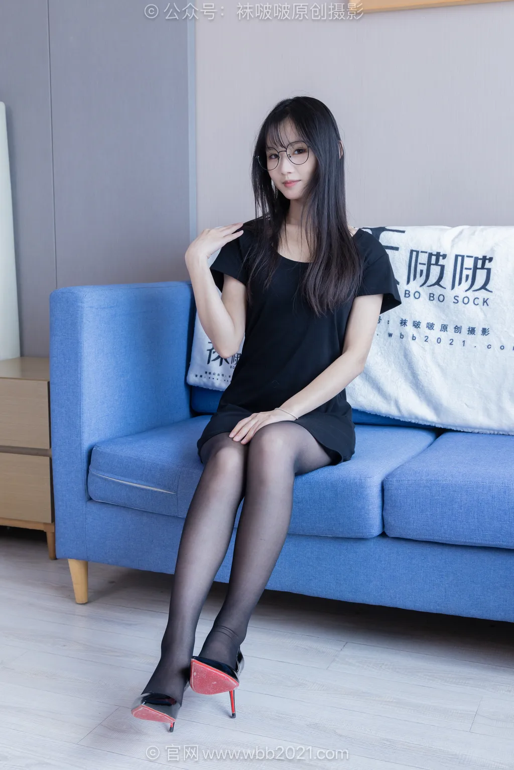 图片[2]-[BoBoSocks袜啵啵]NO.607 甜甜圈-高跟鞋、薄黑丝[147P/1V/6.01GB]-美图