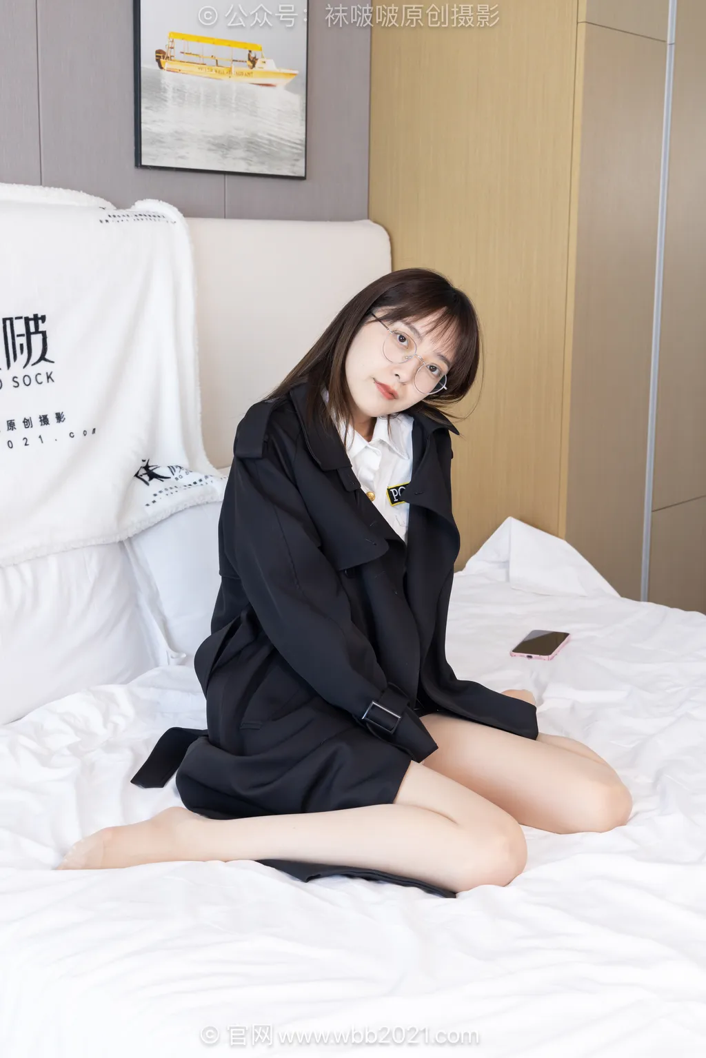 图片[4]-[BoBoSocks袜啵啵]NO.610 稚予-高跟鞋、薄肉丝、穿脱风衣[143P/1V/5.33GB]-美图