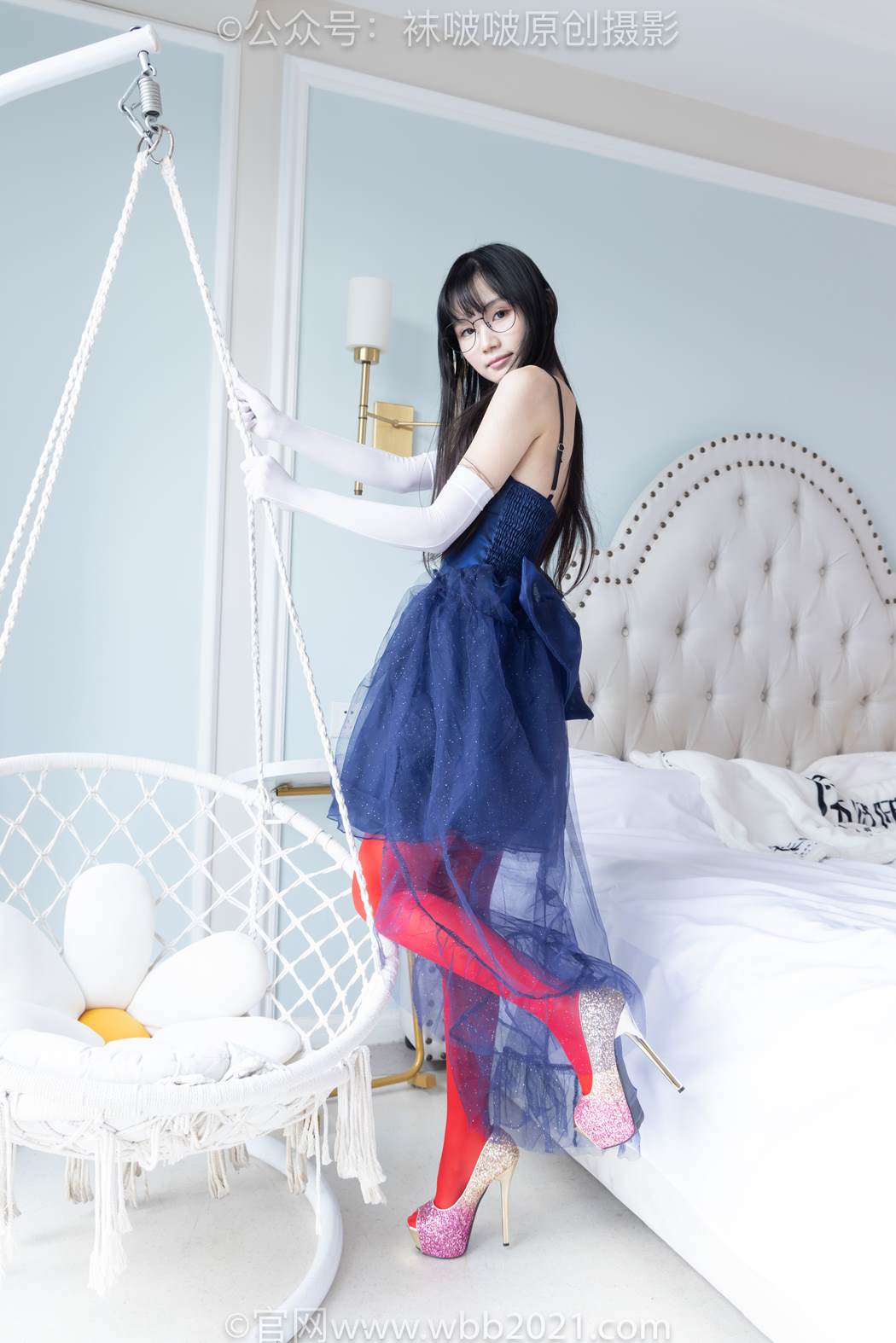 图片[3]-[BoBoSocks袜啵啵]NO.583 甜甜圈-高跟凉鞋、五指淡紫丝[165P/1V/9.13GB]-美图