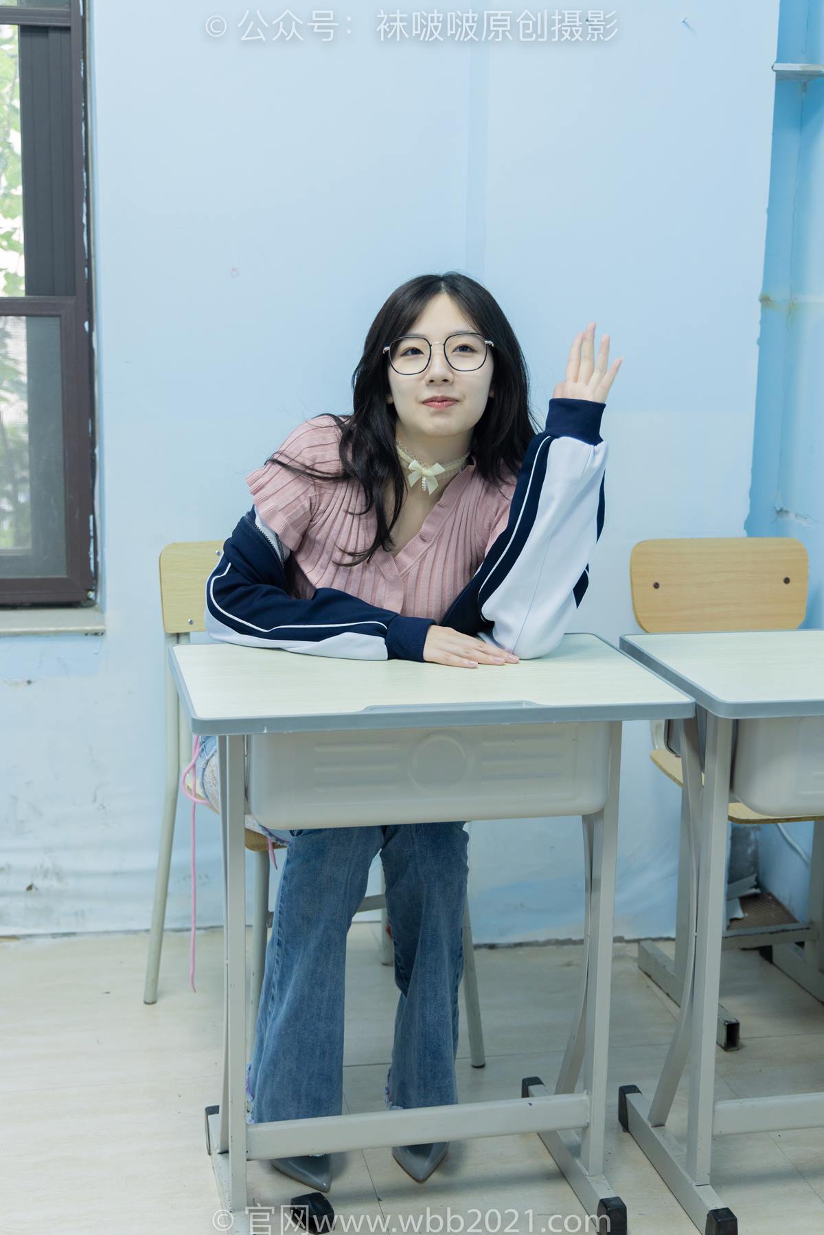 图片[1]-[BoBoSocks袜啵啵]NO.566 小甜豆-高跟鞋、板鞋、白往袜、白蕾SI袜、校服[146P/1V/9.48GB]-美图