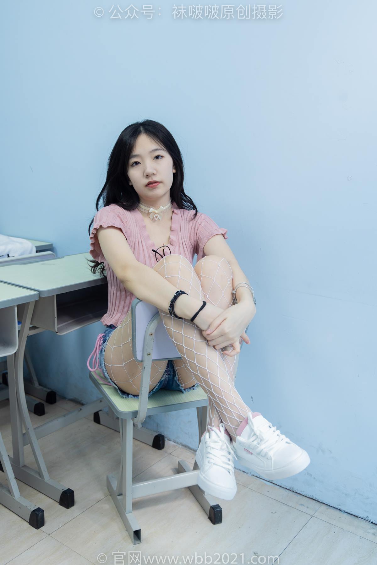 图片[4]-[BoBoSocks袜啵啵]NO.566 小甜豆-高跟鞋、板鞋、白往袜、白蕾SI袜、校服[146P/1V/9.48GB]-美图