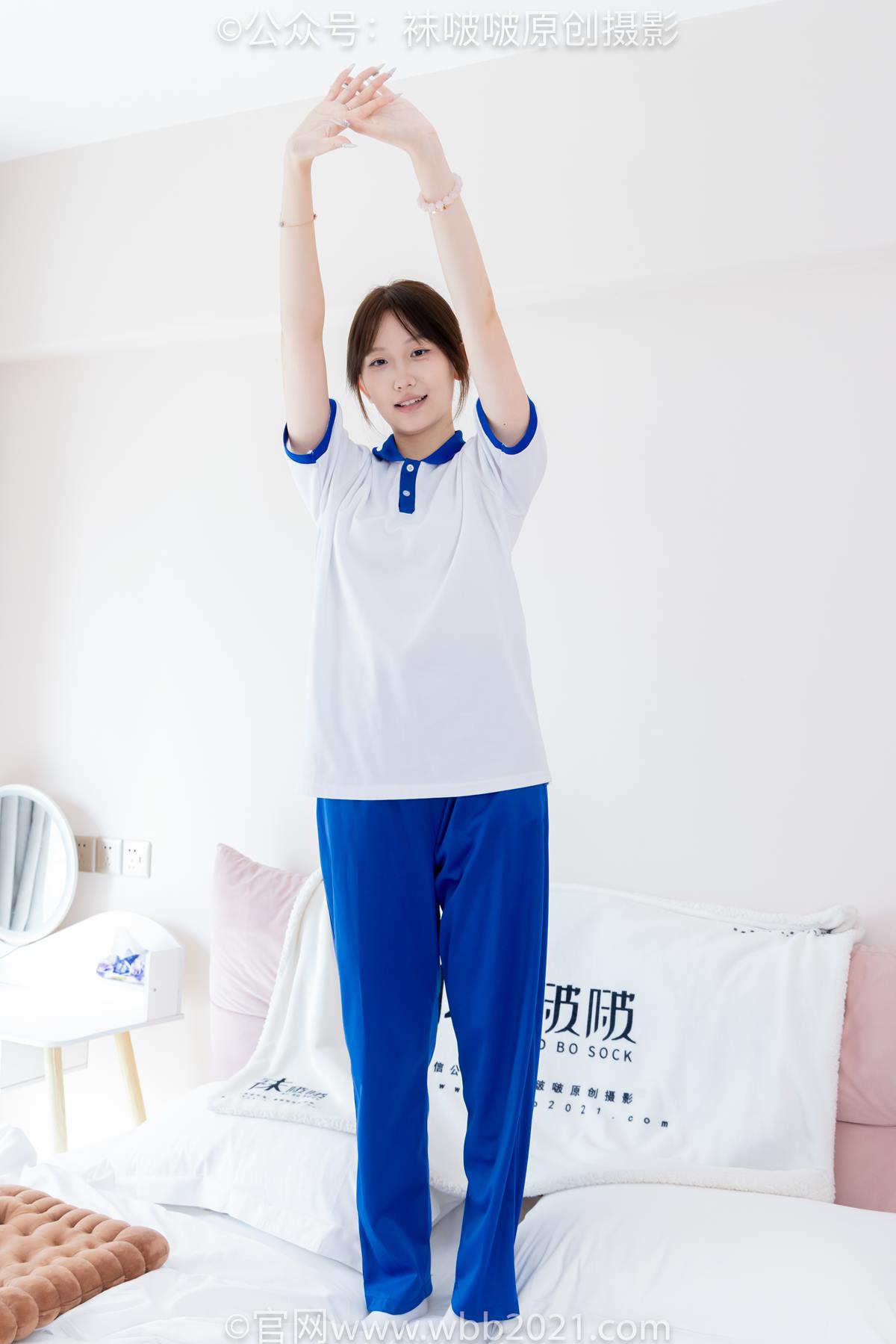 图片[1]-[BoBoSocks袜啵啵]NO.569 香菜-校服、板鞋、白棉袜、薄肉丝[157P/1V/7.15GB]-美图