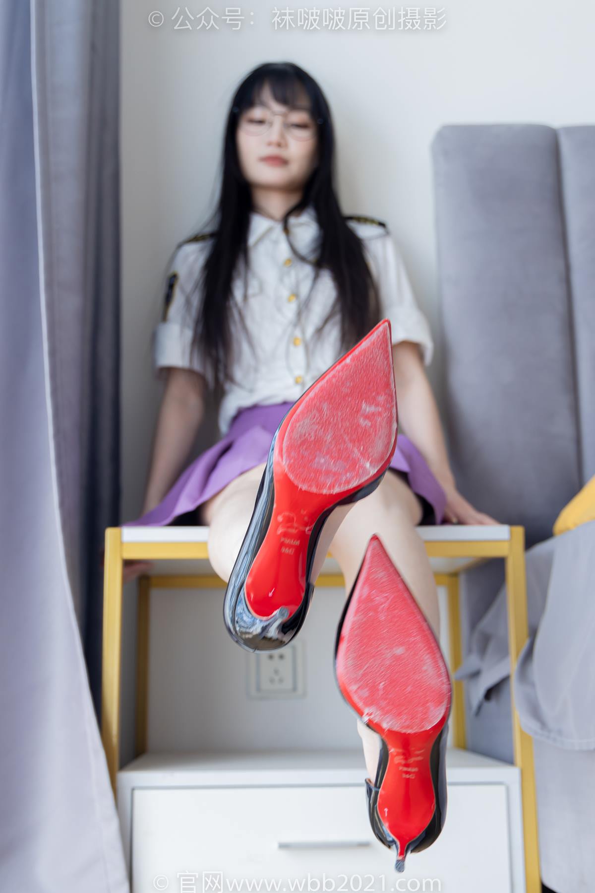 图片[1]-[BoBoSocks袜啵啵]NO.538 甜甜圈-高跟鞋、水晶袜、裸足[150P/1V/5.48GB]-美图