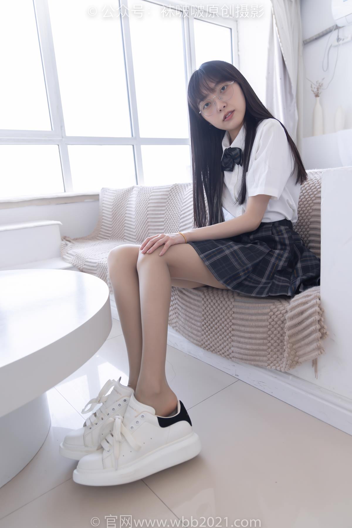 图片[2]-[BoBoSocks袜啵啵]NO.541 稚予-两双板鞋、薄灰丝、薄肉丝、jk至服[140P/1V/4.95GB]-美图