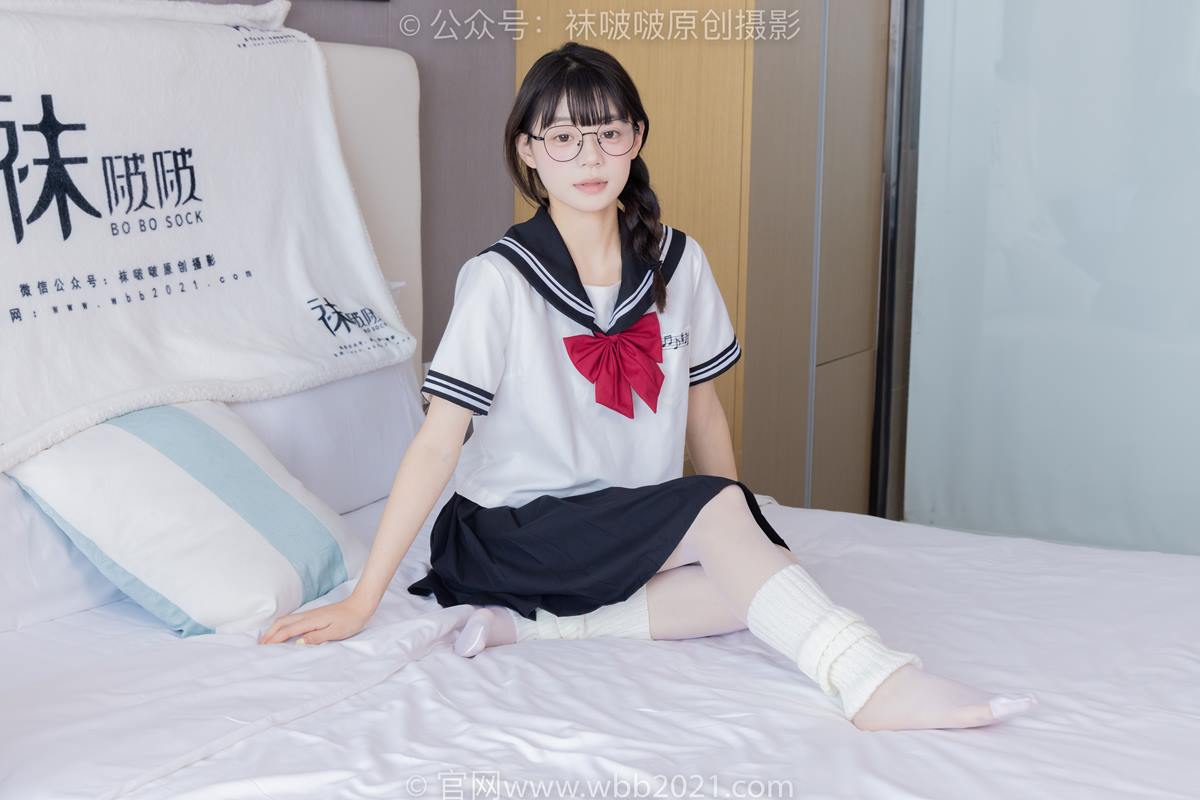 图片[1]-[BoBoSocks袜啵啵]NO.548 糯米-运动鞋、堆堆袜套、薄白丝、jk至服[145P/1V/6.08GB]-美图