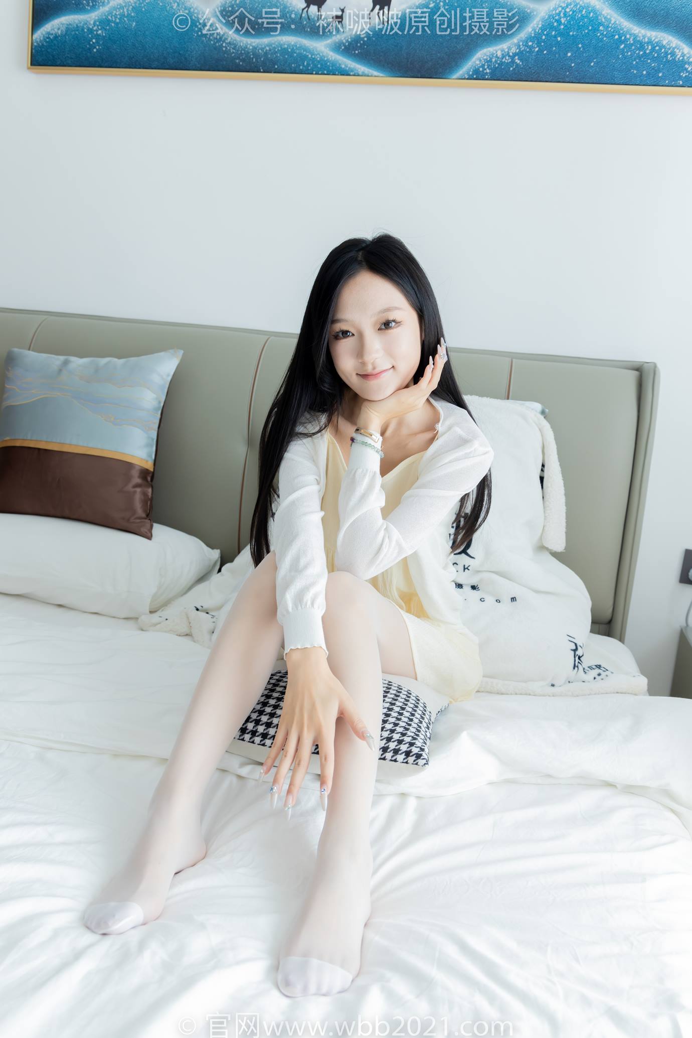 图片[3]-[BoBoSocks袜啵啵]NO.517 焦糖-帆布鞋、薄白丝[147P/1V/5.30GB]-美图