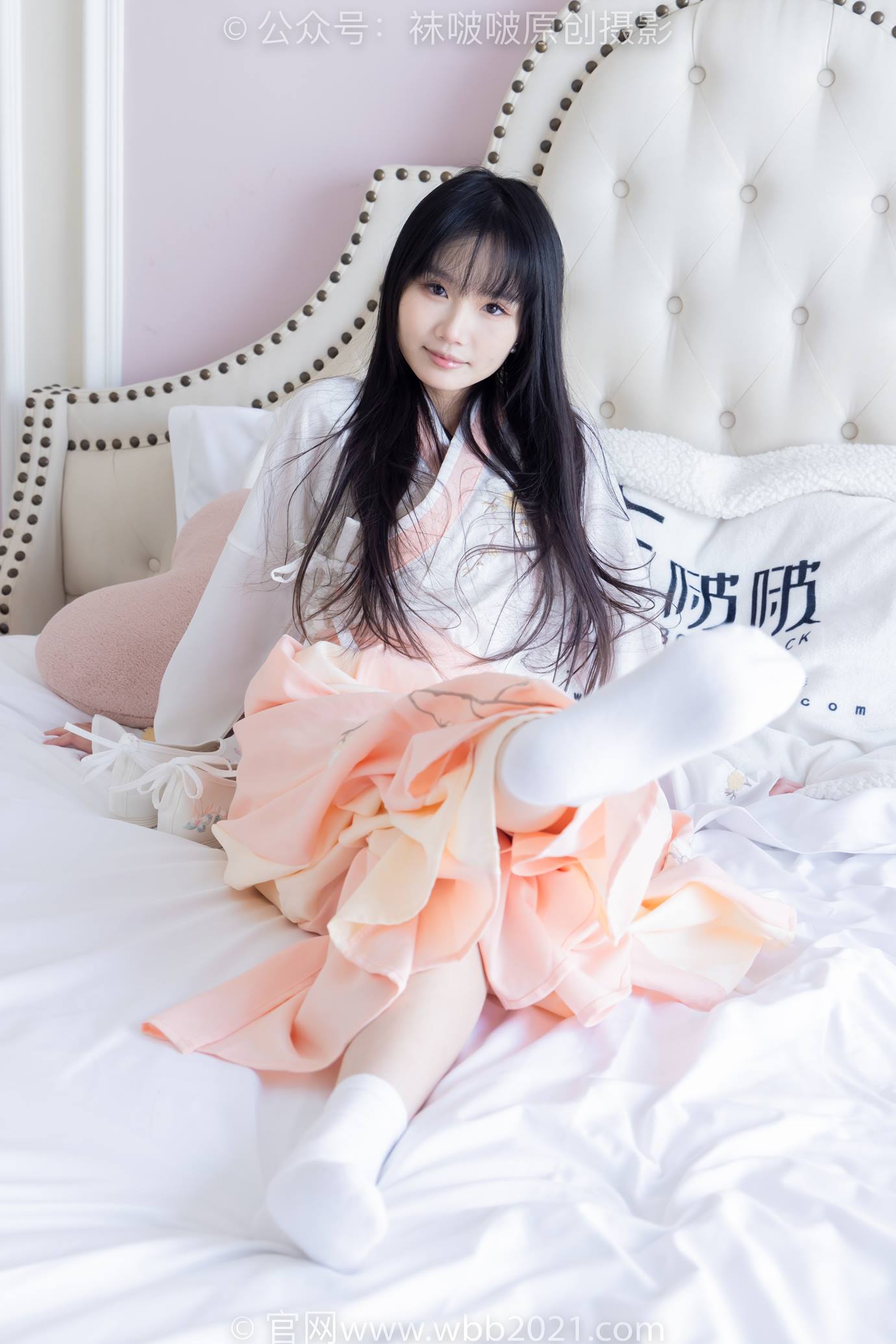 图片[2]-[BoBoSocks袜啵啵]NO.518 甜甜圈-平底鞋、白棉袜、裸足、汉服古装[168P/1V/6.85GB]-美图