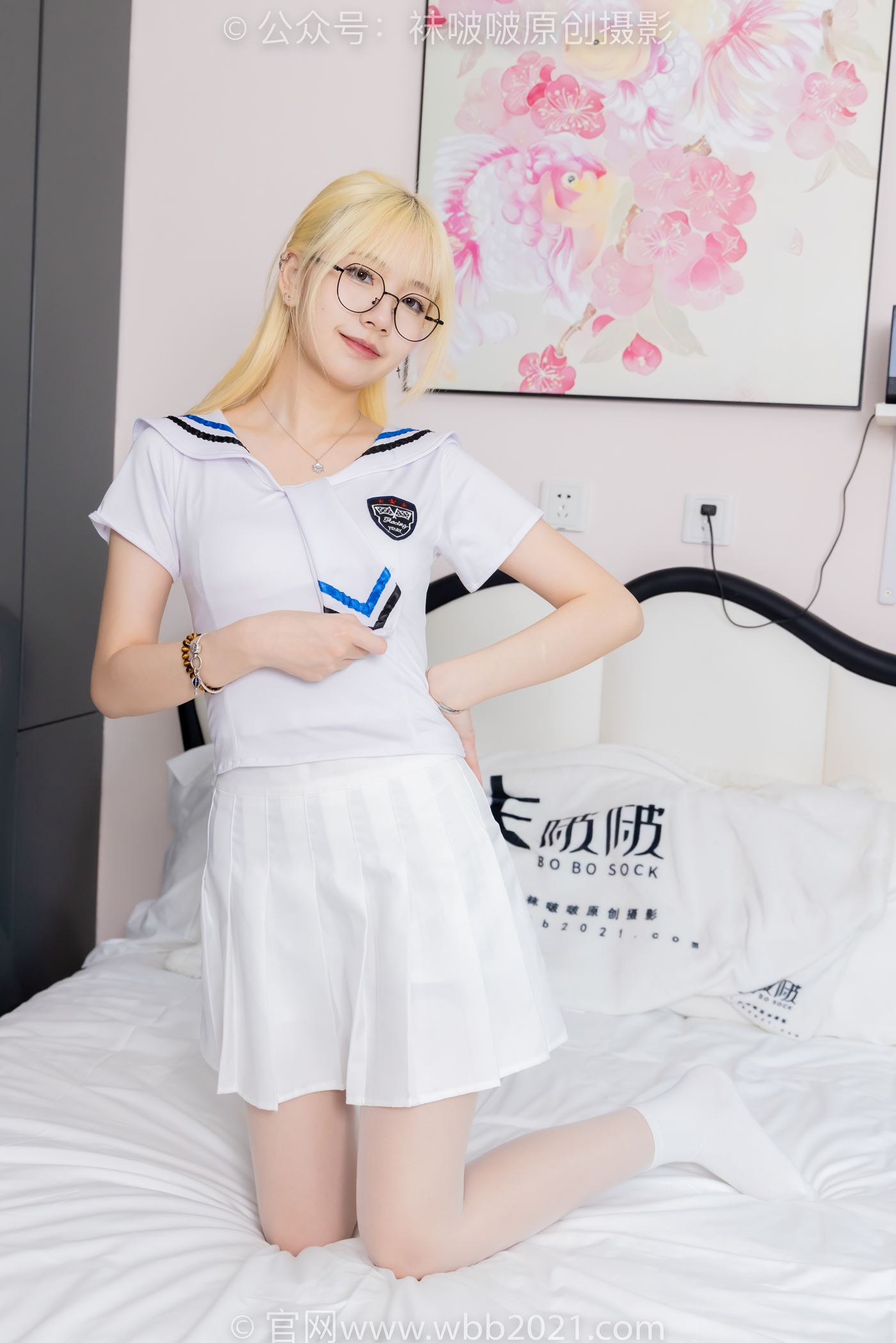 图片[4]-[BoBoSocks袜啵啵]NO.495 小甜豆 高跟长靴、白棉袜、薄白丝[150P/1V/5.92GB]-美图