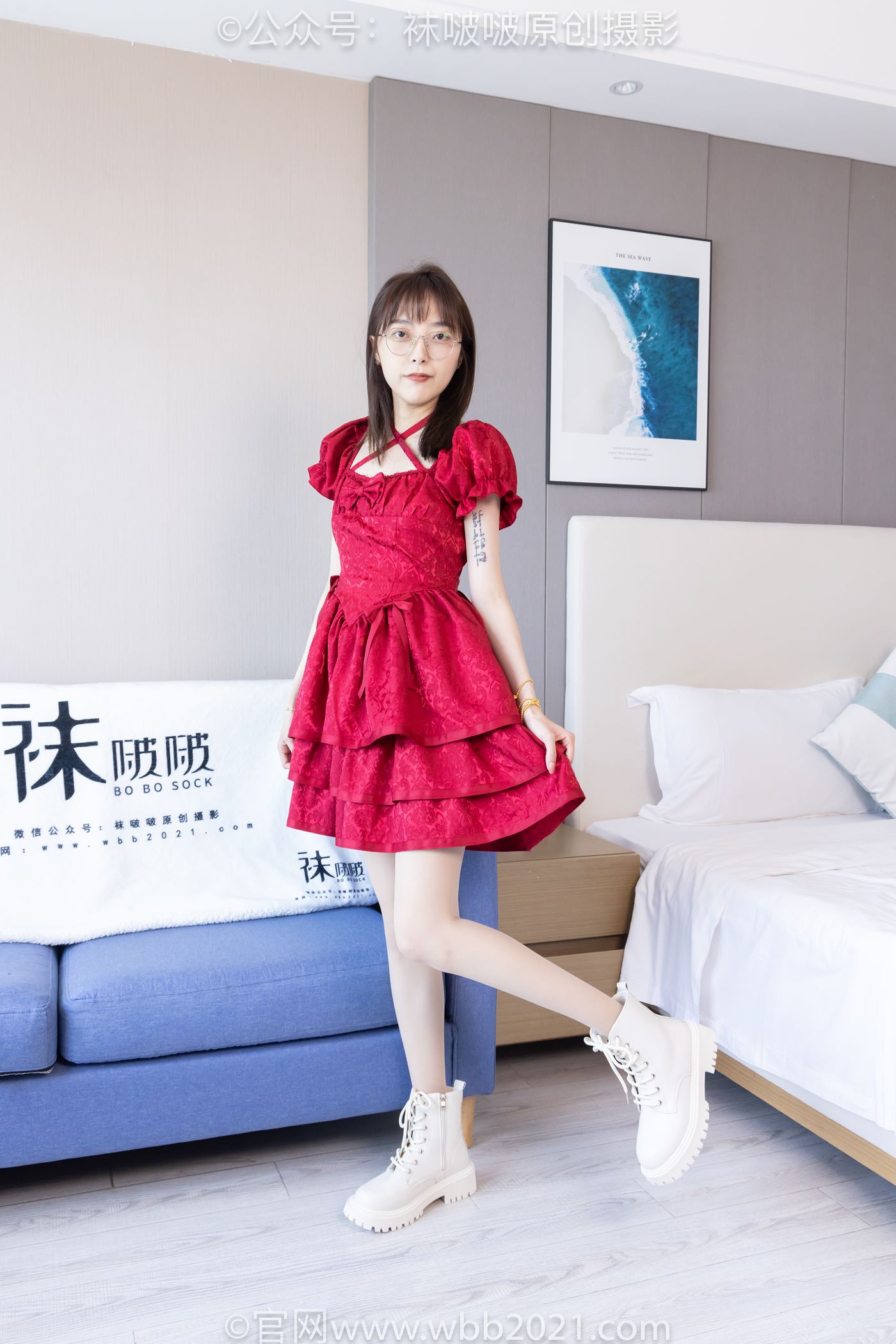 图片[2]-[BoBoSocks袜啵啵]NO.496 稚予 长靴、短靴、薄肉丝[160P/1V/8.26GB]-美图