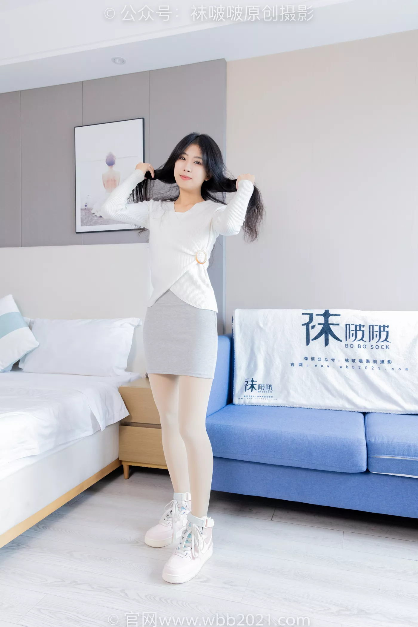 图片[2]-[BoBoSocks袜啵啵]NO.462 奶油-板鞋、厚肉丝、黑丝[145P/1V/6.55GB]-美图