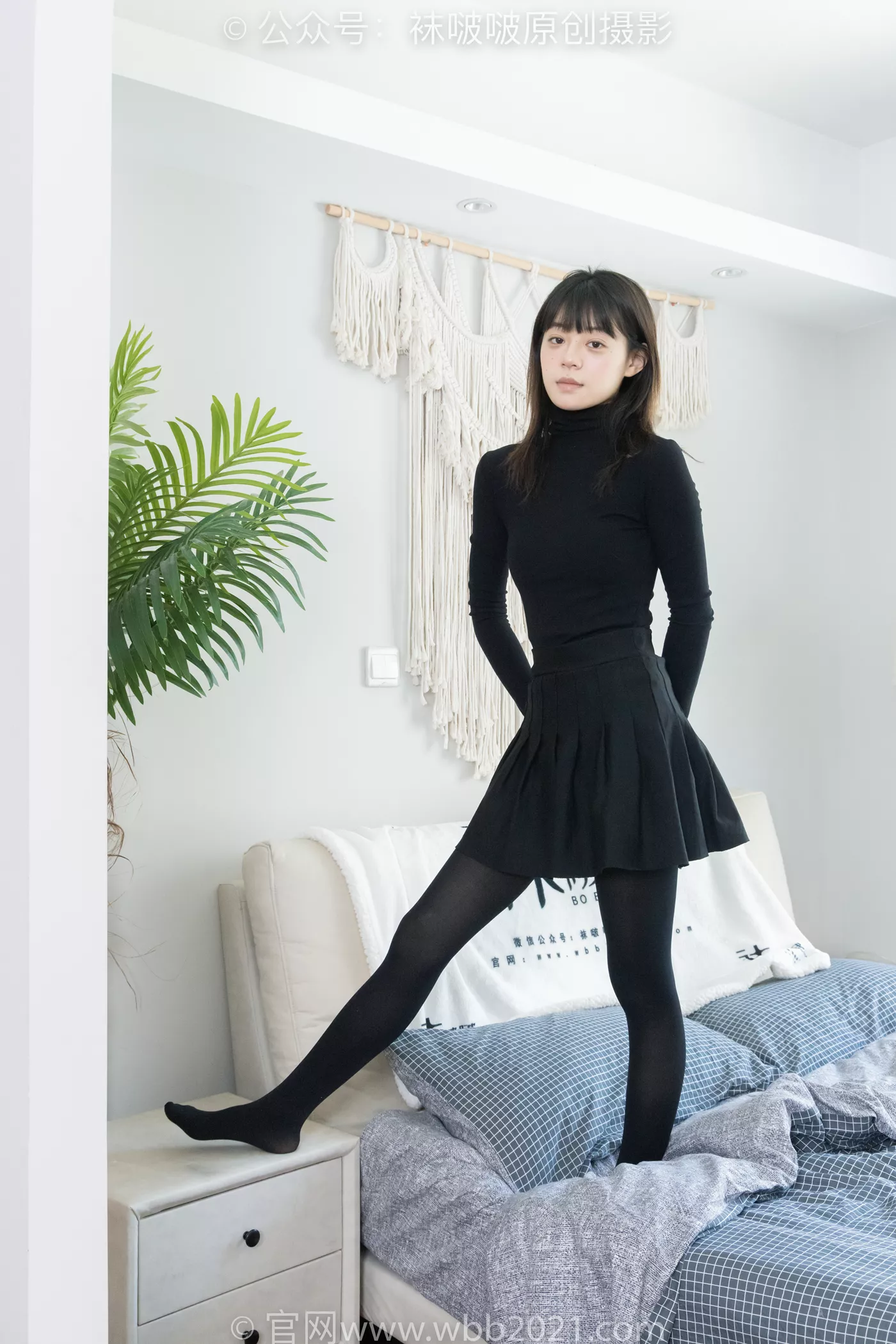 图片[3]-[BoBoSocks袜啵啵]NO.466 糯米-皮鞋、厚黑丝[140P/1V/7.09GB]-美图