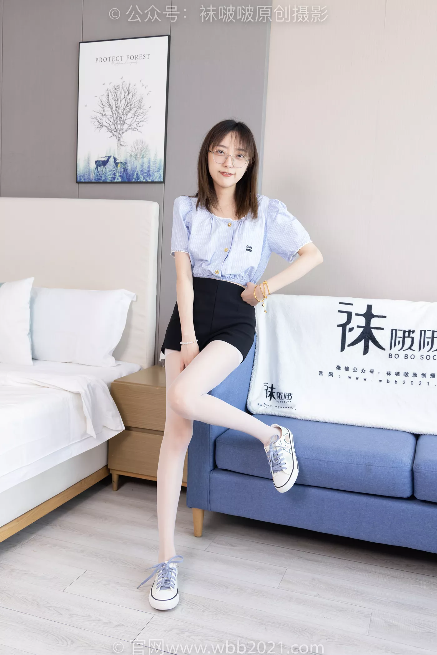 图片[2]-[BoBoSocks袜啵啵]NO.467 稚予-板鞋、白丝[150P/1V/6.72GB]-美图