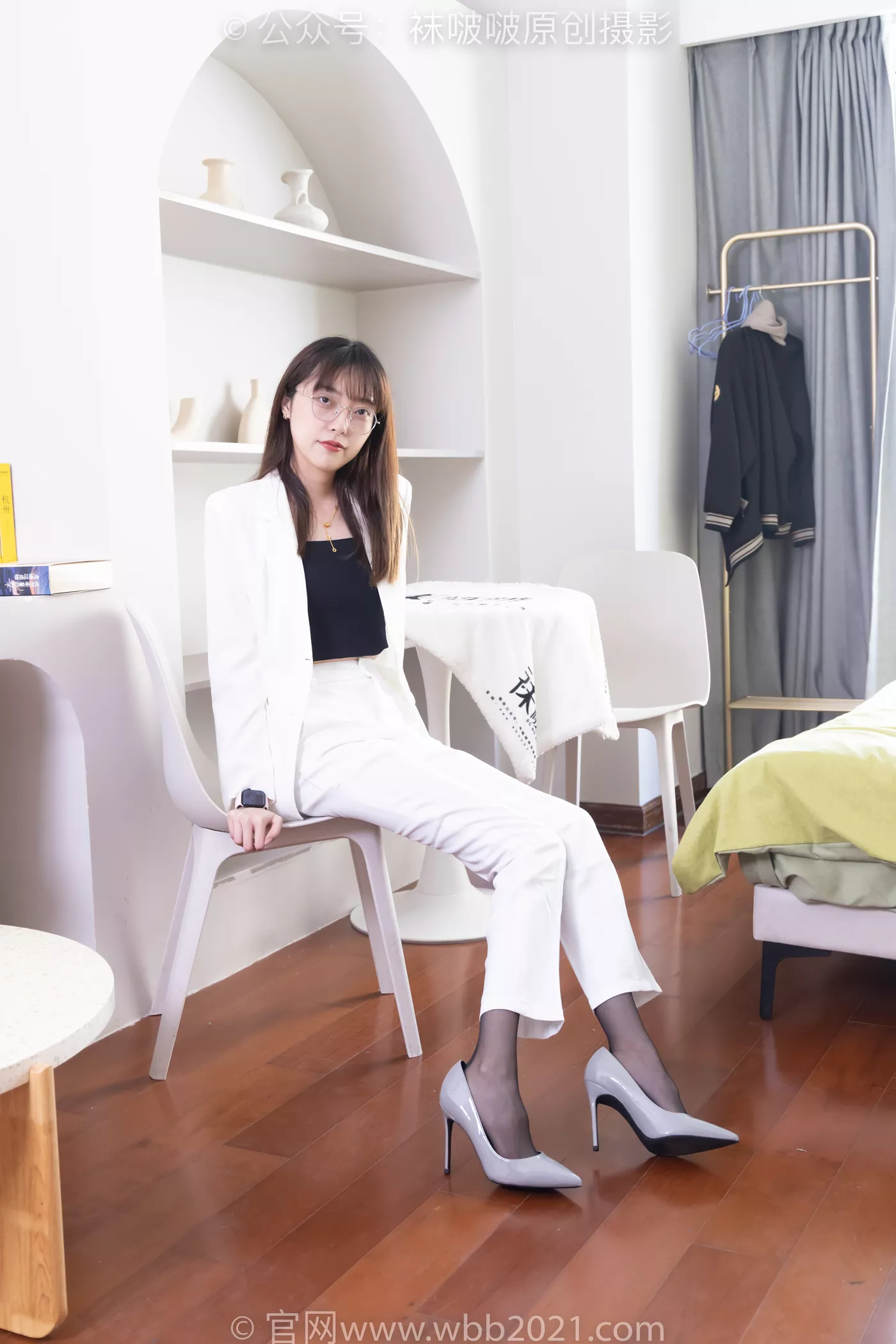 图片[2]-[BoBoSocks袜啵啵]NO.470 稚予-高跟鞋、黑丝、裤里丝[150P/1V/5.27GB]-美图