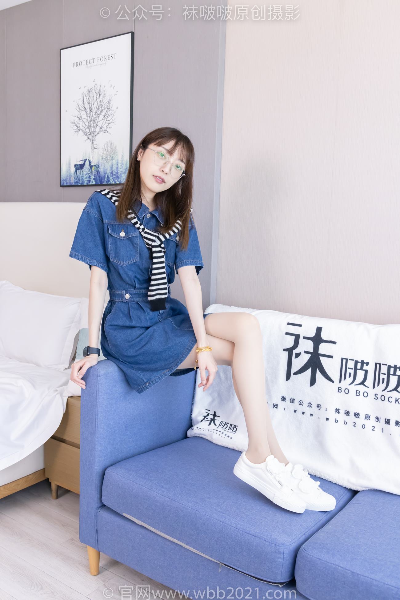 图片[1]-[BoBoSocks袜啵啵]NO.435 稚予-板鞋、运动鞋、白丝、肉丝[150P/1V/6.25GB]-美图