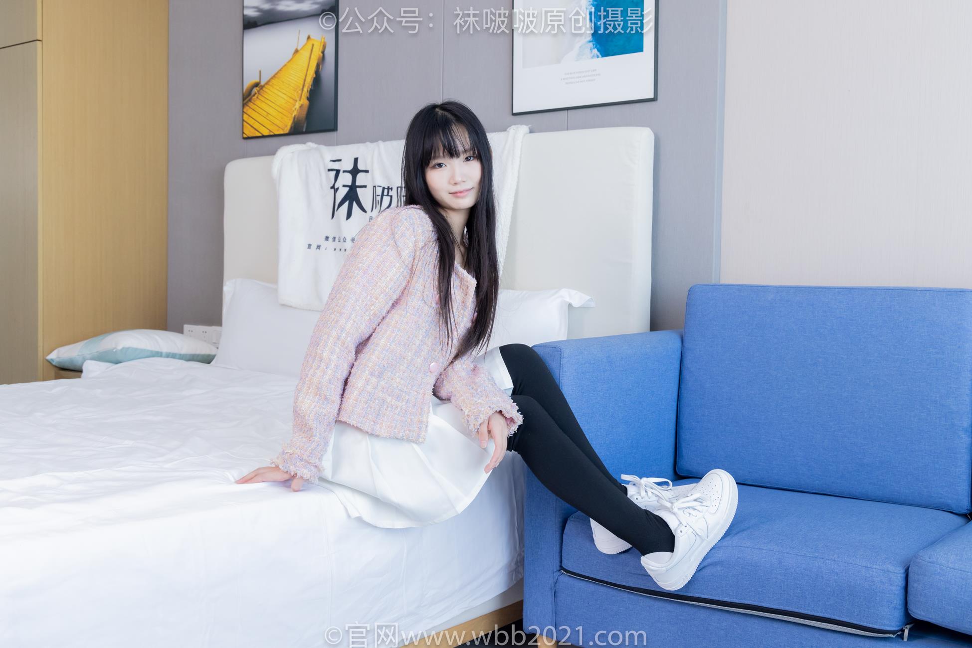 图片[4]-BoBoSocks袜啵啵 NO.438 甜甜圈-皮鞋、板鞋、白棉袜、黑色踩脚袜[150P/1V/7.28GB]-美图