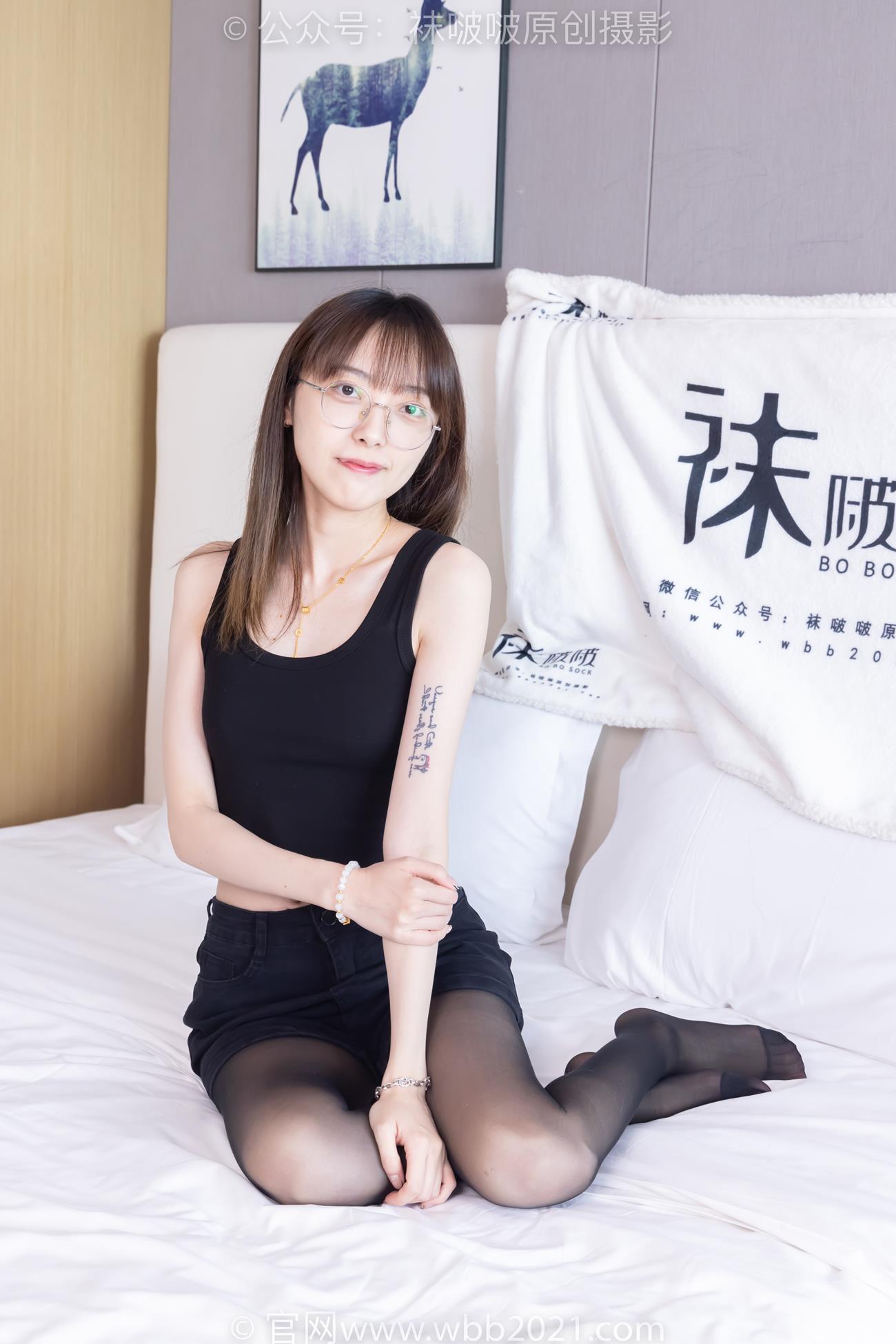 图片[4]-[BoBoSocks袜啵啵]NO.445 稚予 长靴、马丁短靴、黑丝、白棉袜[145P/1V/5.39GB]-美图