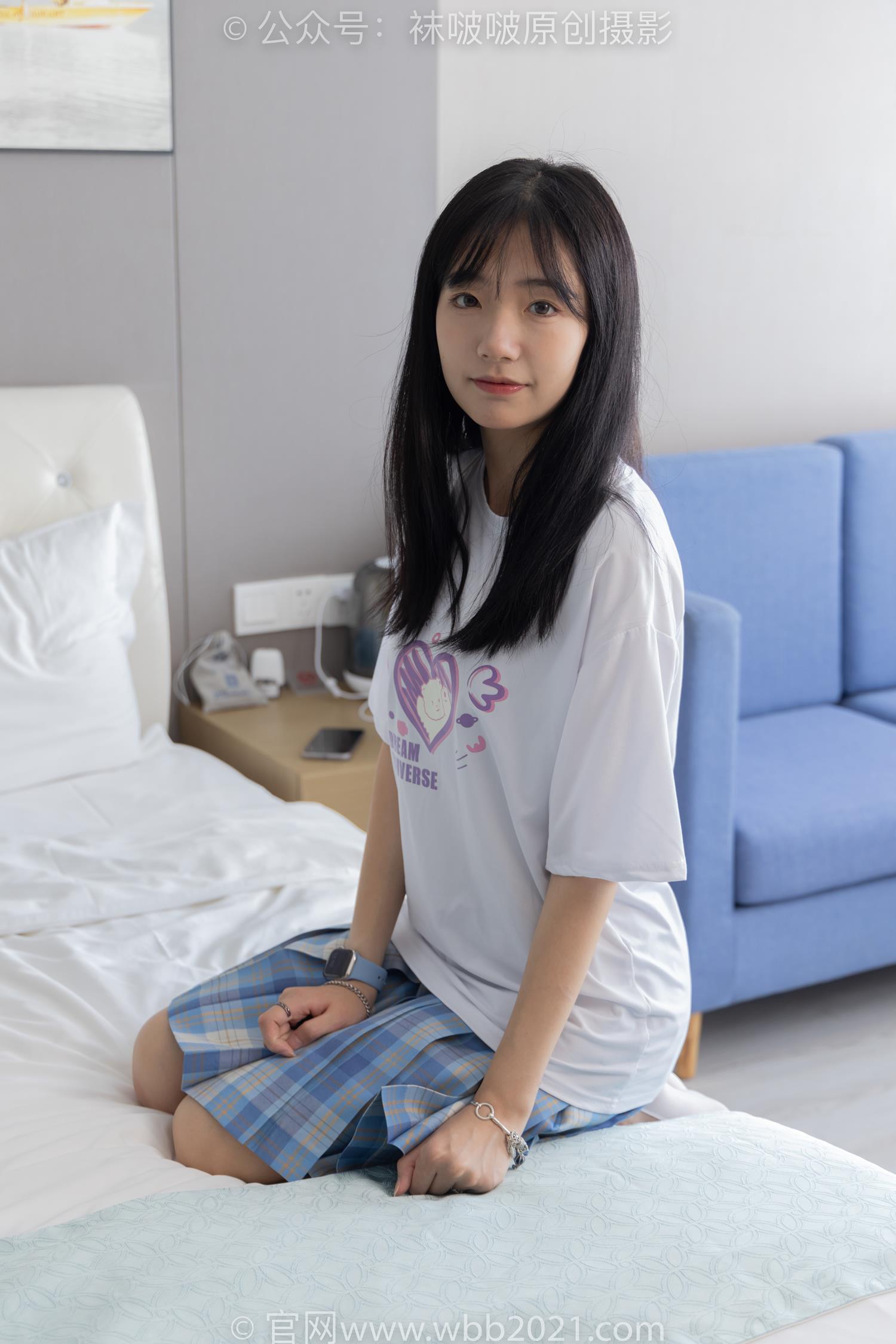 图片[4]-[BoBoSocks袜啵啵]NO.414 小甜豆-板鞋、帆布鞋、短白丝、船袜[150P/1V/5.52GB]-美图