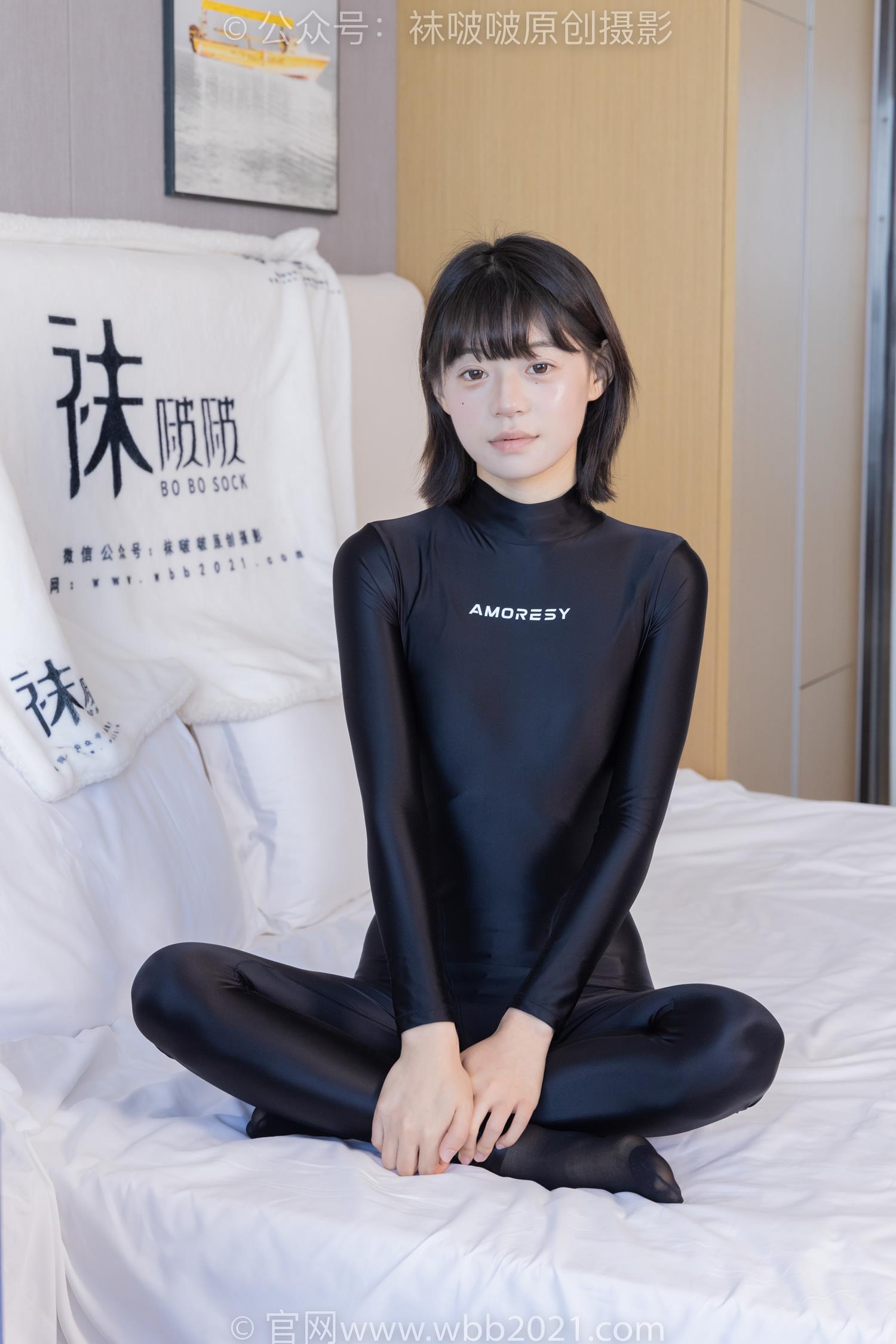 图片[5]-[BoBoSocks袜啵啵]NO.416 糯米-高跟长靴、黑丝、连体衣裤里丝[150P/1V/6.07GB]-美图