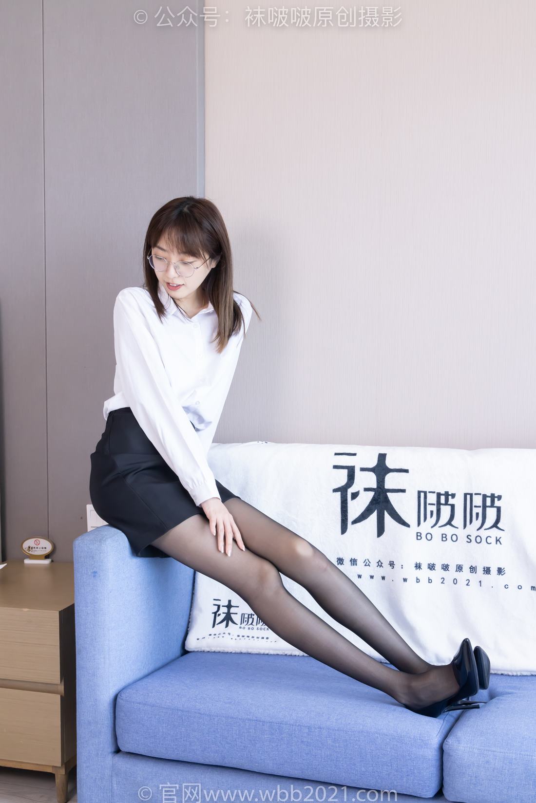 图片[3]-[BoBoSocks袜啵啵]NO.419 稚予-高跟鞋、黑丝、短肉丝、ol风[142P/1V/5.69GB]-美图