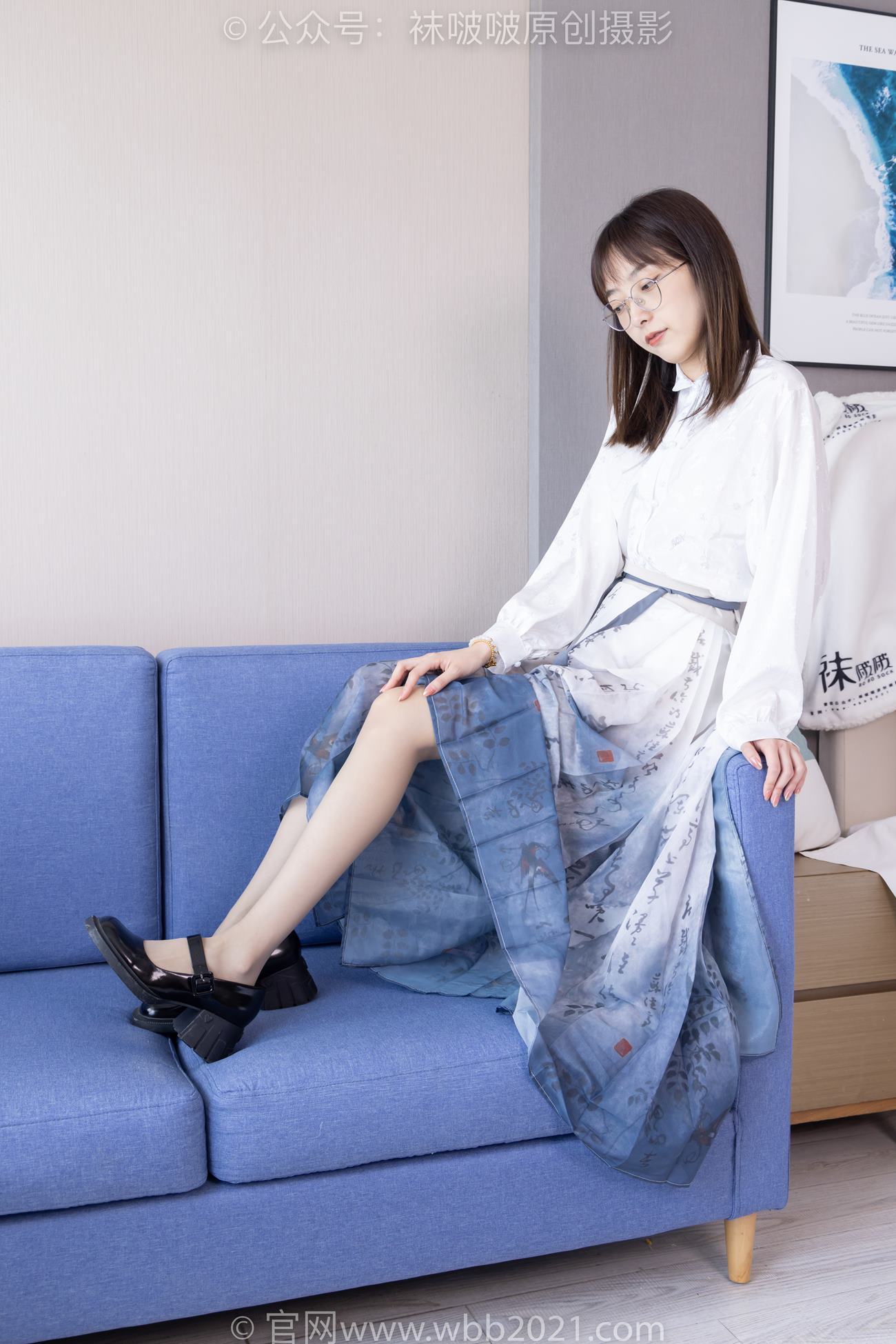 图片[3]-[BoBoSocks袜啵啵]NO.428 稚予-皮鞋、灰丝[150P/1V/6.05GB]-美图