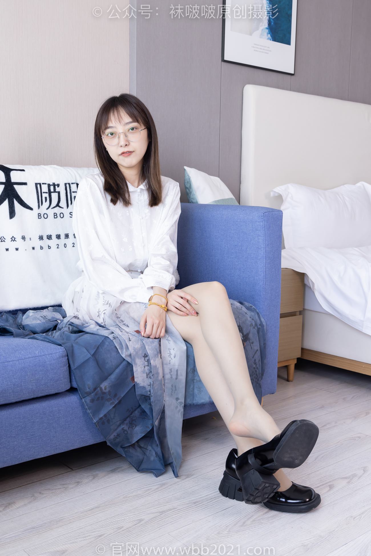 图片[4]-[BoBoSocks袜啵啵]NO.428 稚予-皮鞋、灰丝[150P/1V/6.05GB]-美图