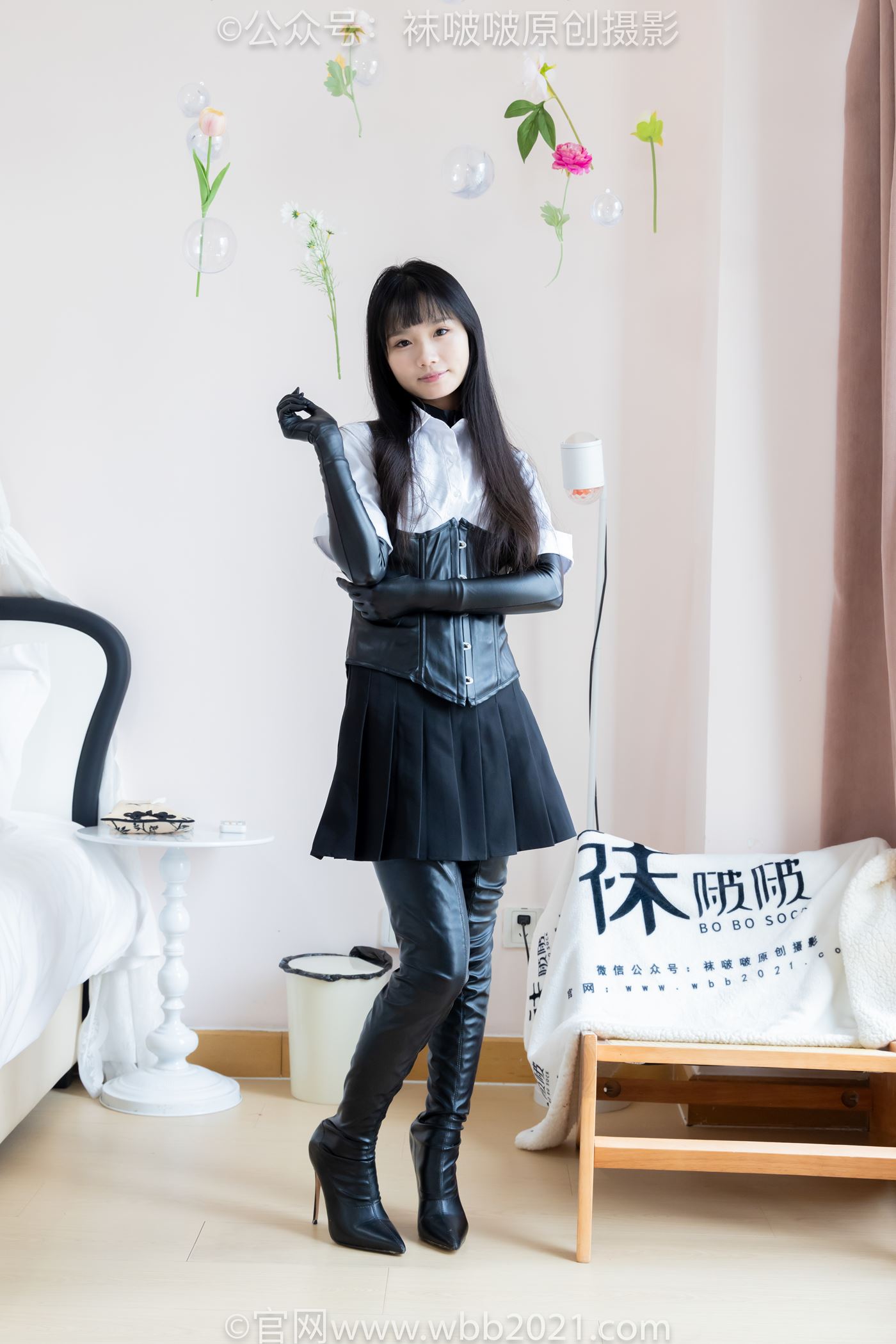 图片[2]-[BoBoSocks袜啵啵]NO.429 甜甜圈-板鞋、白棉袜、过膝白棉袜[159P/1V/7.22GB]-美图