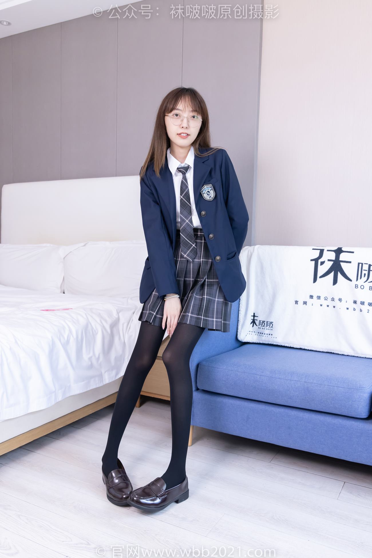 图片[2]-[BoBoSocks袜啵啵]NO.432 稚予-皮鞋、厚黑丝、jk至服[184P/1V/6.83GB]-美图