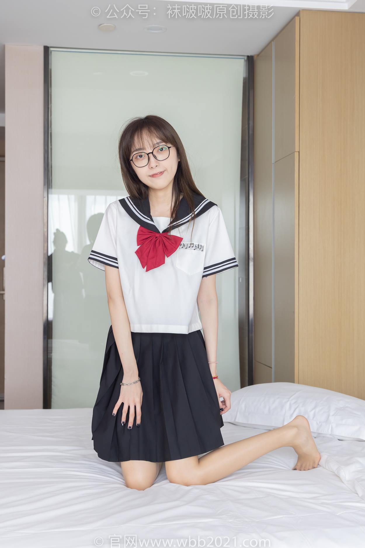 图片[1]-[BoBoSocks袜啵啵]NO.395 糯米-板鞋、白丝[145P/1V/6.59GB]-美图