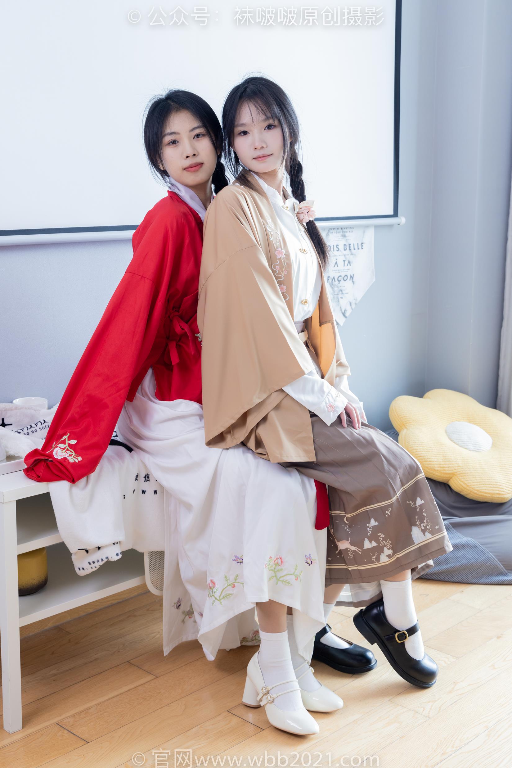 图片[3]-[BoBoSocks袜啵啵]NO.400 奶油甜甜圈-两双高跟鞋、白棉袜、肉丝[158P/1V/6.63GB]-美图