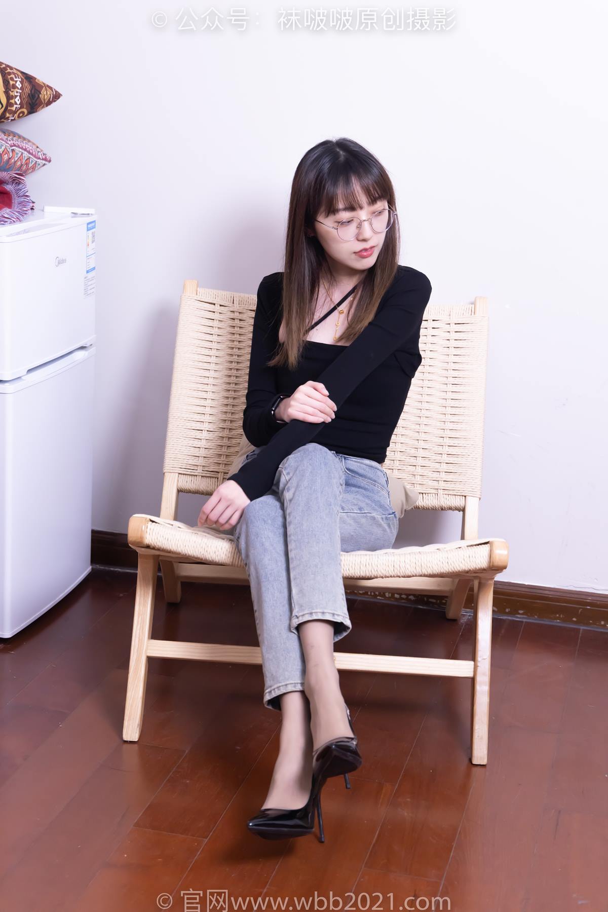 图片[1]-[BoBoSocks袜啵啵]NO.404 糯米-板鞋、黑丝、ol风[145P/1V/6.13GB]-美图