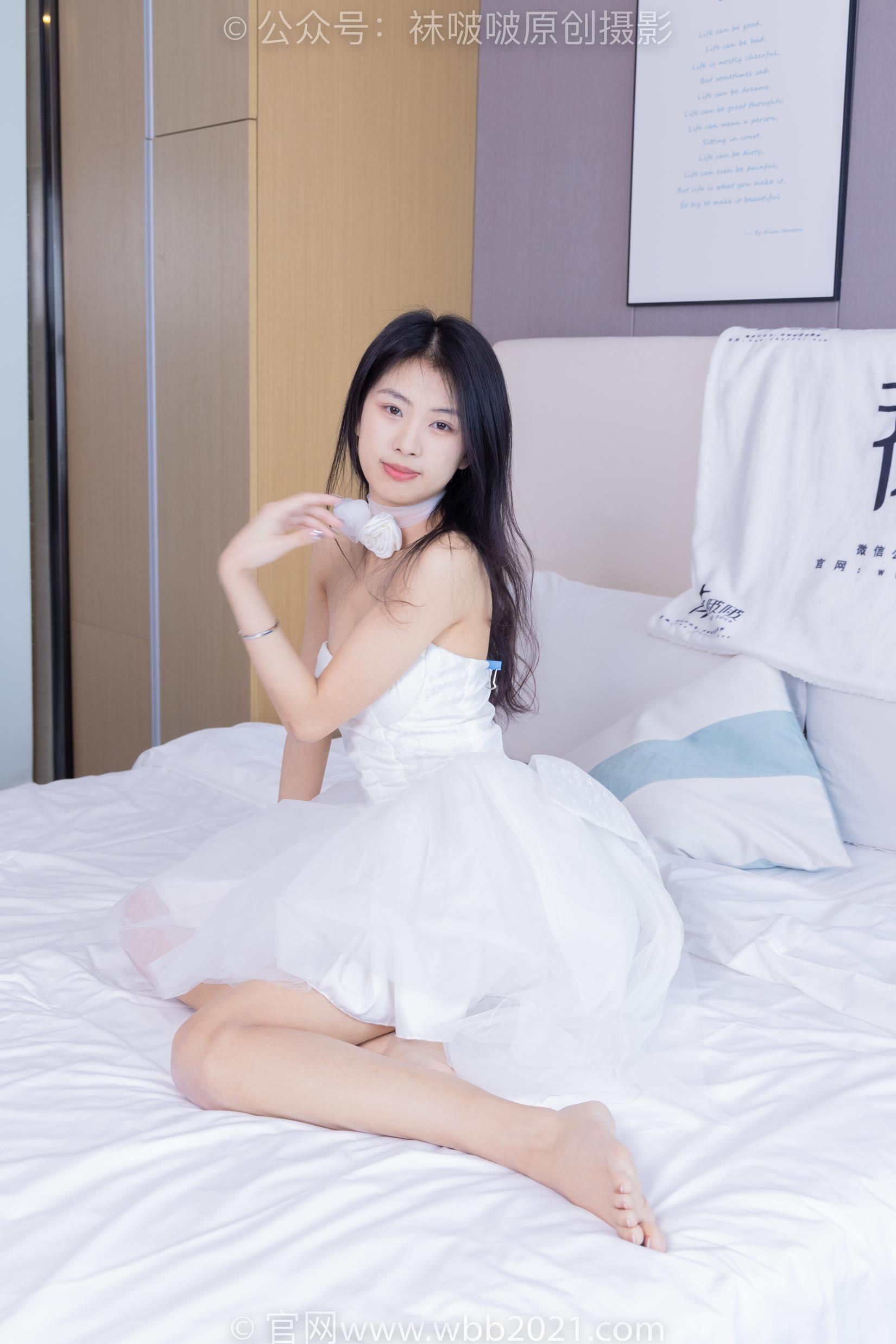 图片[3]-[BoBoSocks袜啵啵]NO.409 奶油-两双高跟鞋、厚白丝大腿袜、裸足[198P/1V/8.28GB]-美图