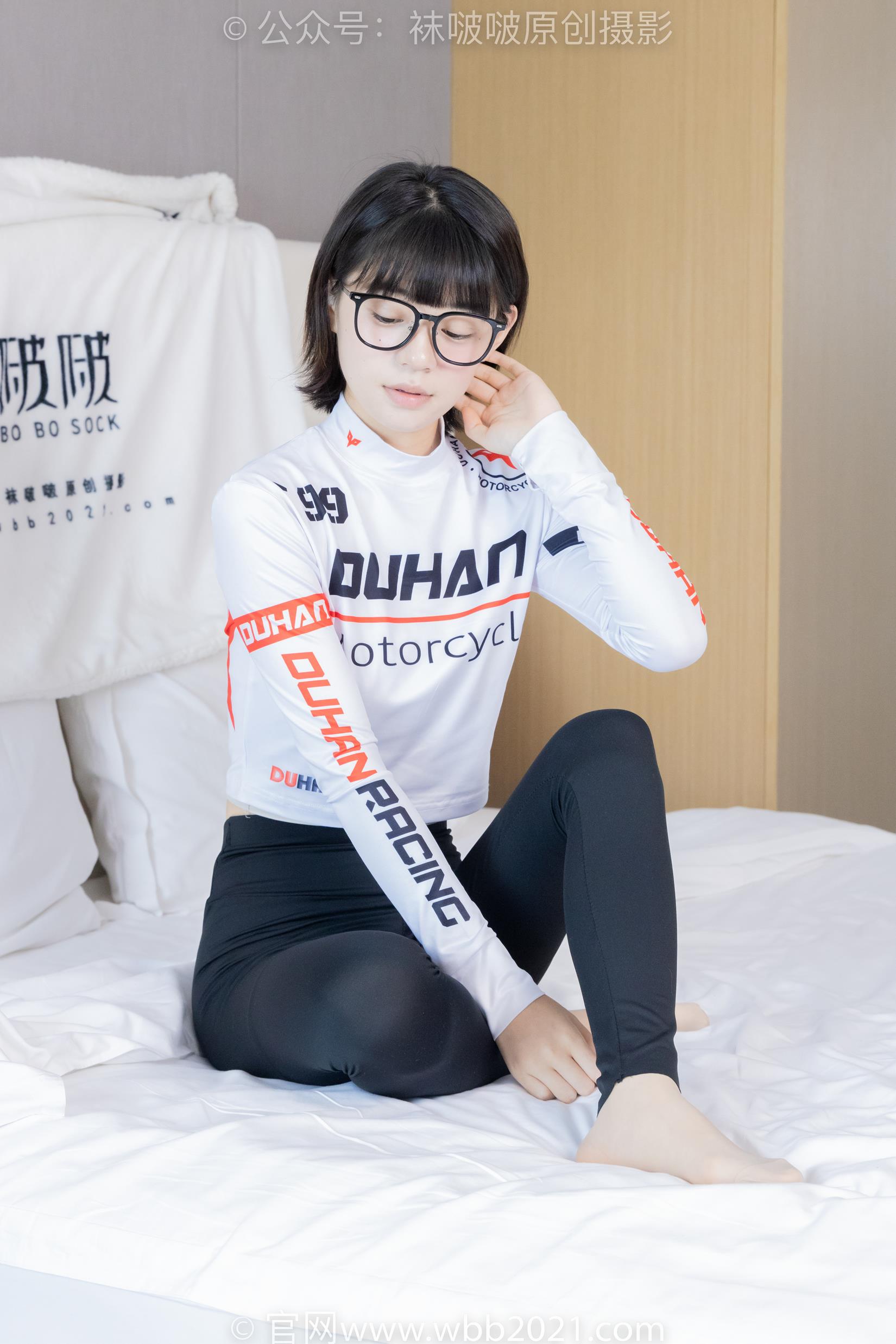 图片[5]-[BoBoSocks袜啵啵]NO.410 糯米-运动鞋、白棉袜、肉丝、瑜伽裤裤里丝[145P/1V/6.68GB]-美图