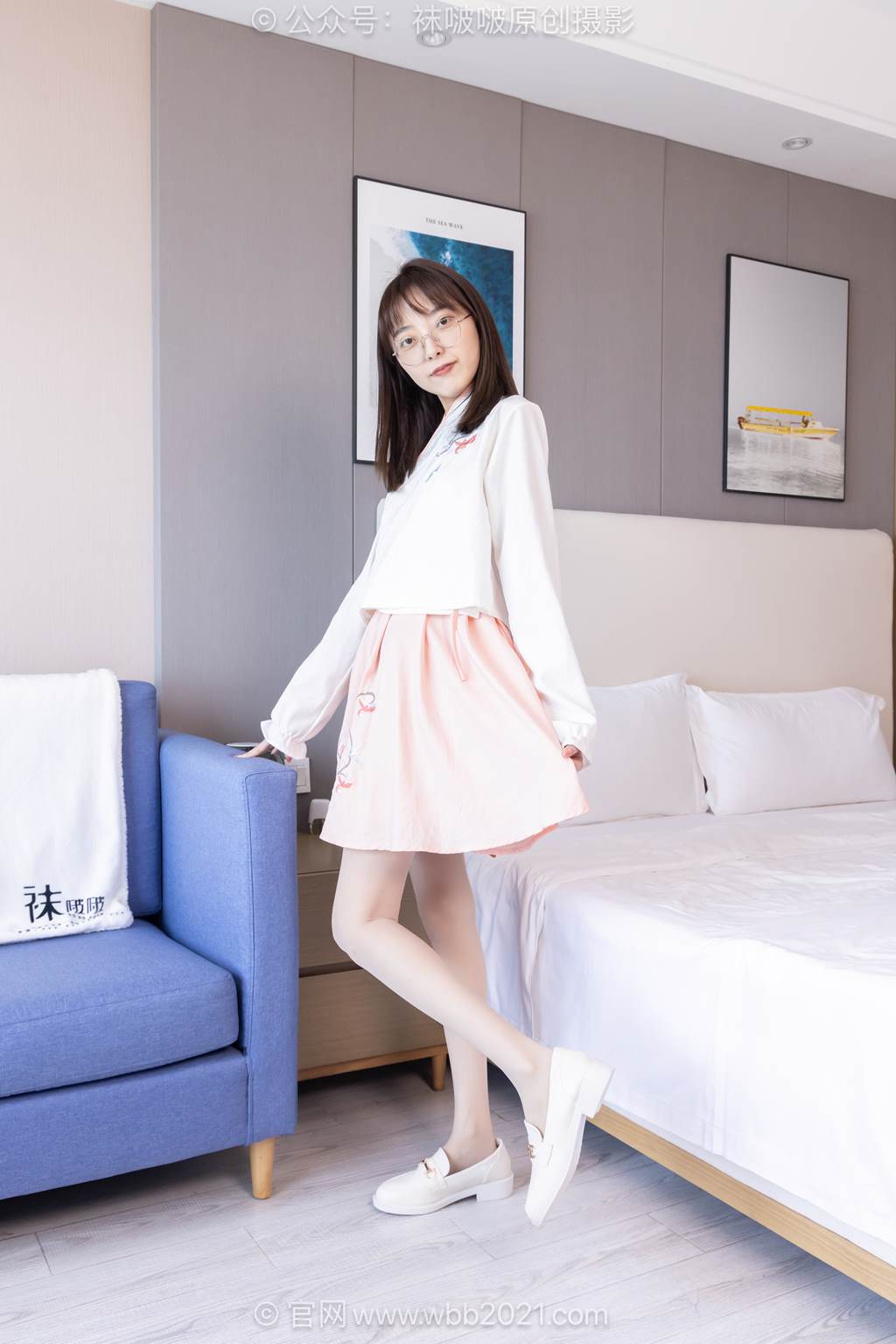 图片[2]-[BoBoSocks袜啵啵]NO.374 稚予-高跟鞋、肉丝[150P/1V/5.76GB]-美图