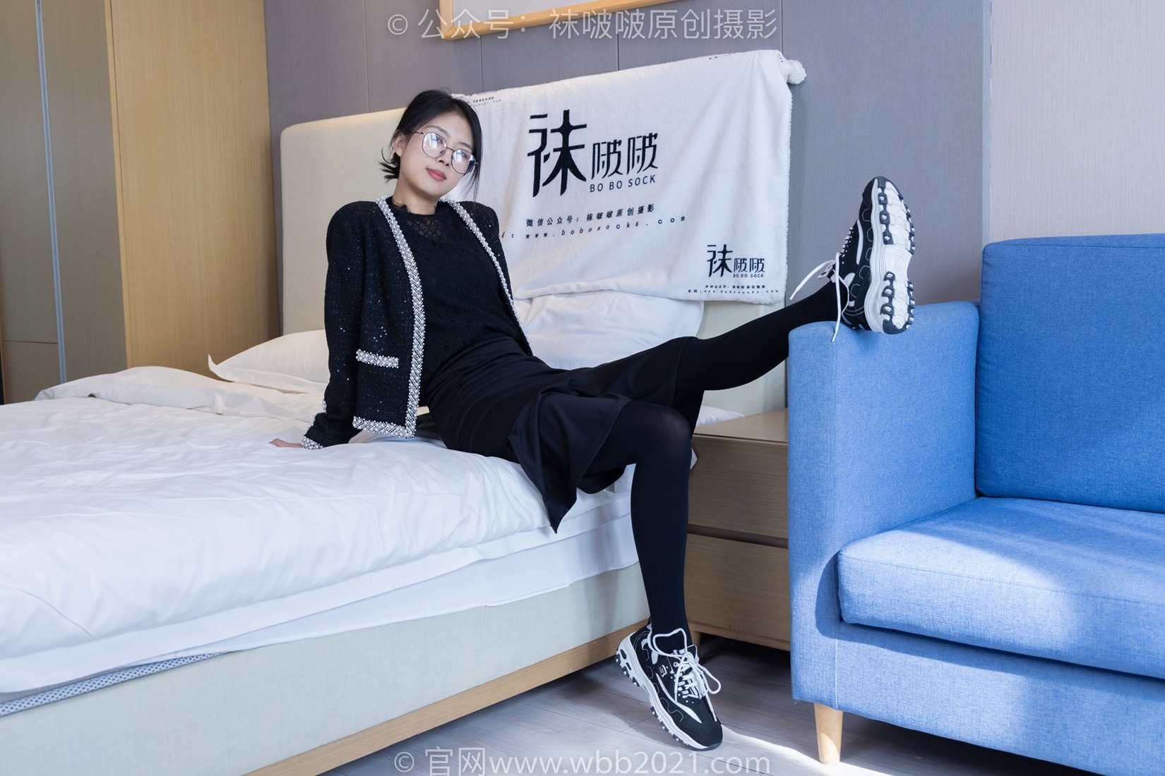 图片[6]-[BoBoSocks袜啵啵]NO.378 奶油-短靴、运动鞋、厚黑丝、厚灰丝[190P/1V/8.38GB]-美图