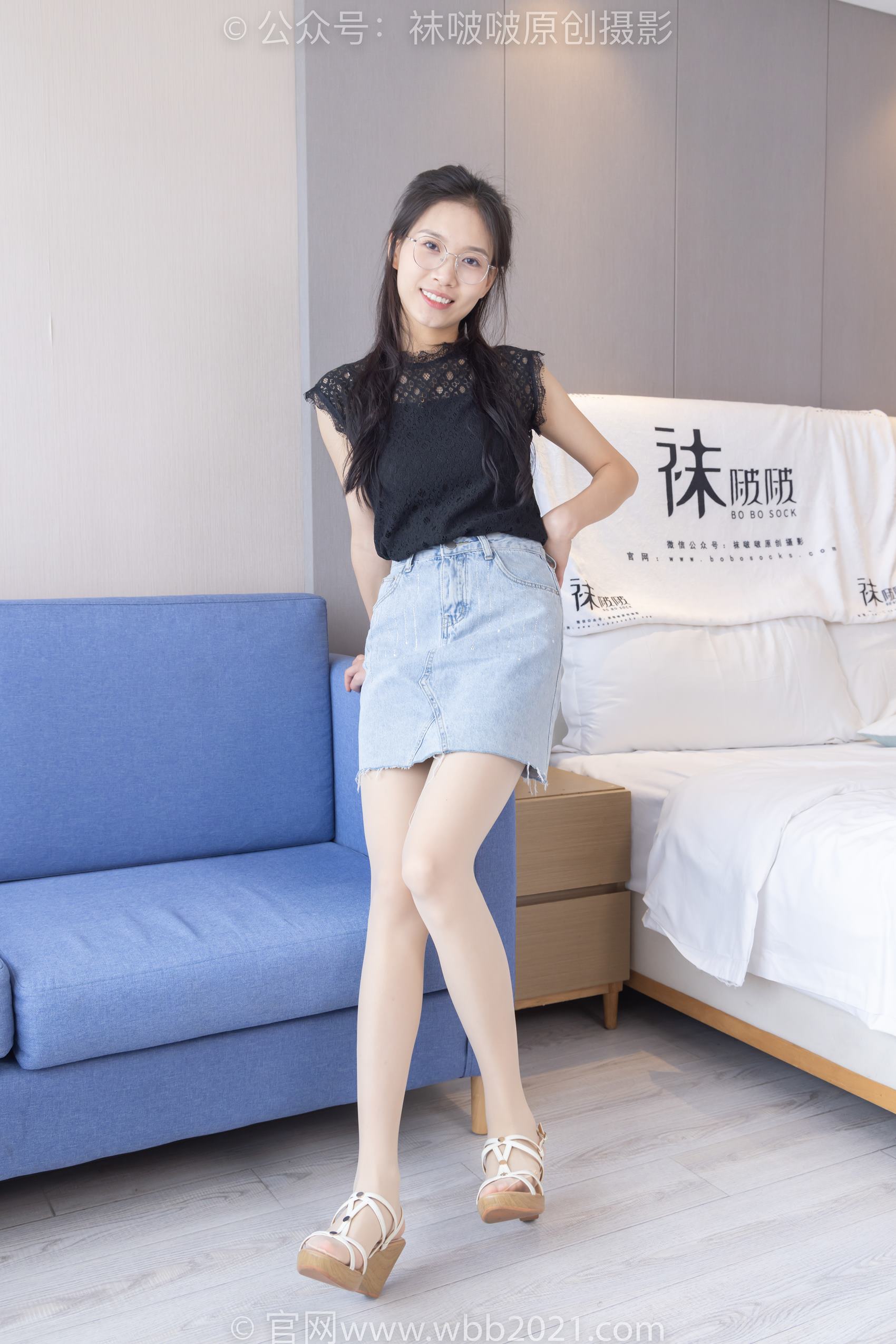 图片[2]-[BoBoSocks袜啵啵]NO.380 芝士-高跟凉鞋、平底鞋、肉丝、肉丝[150P/1V/5.90GB]-美图