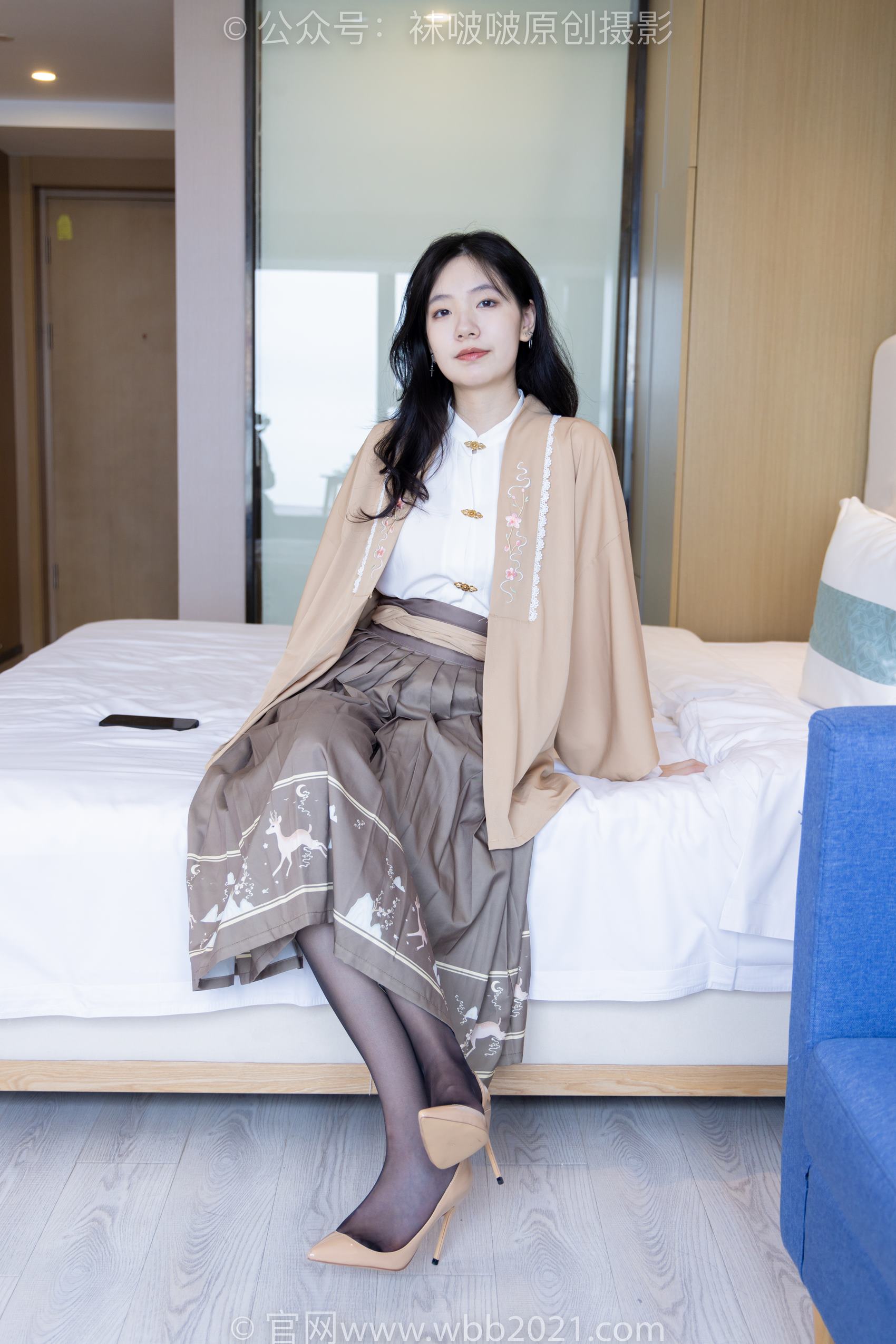 图片[6]-[BoBoSocks袜啵啵]NO.387 小甜豆-两双高跟鞋、黑丝、肉丝[145P/1V/6.28GB]-美图